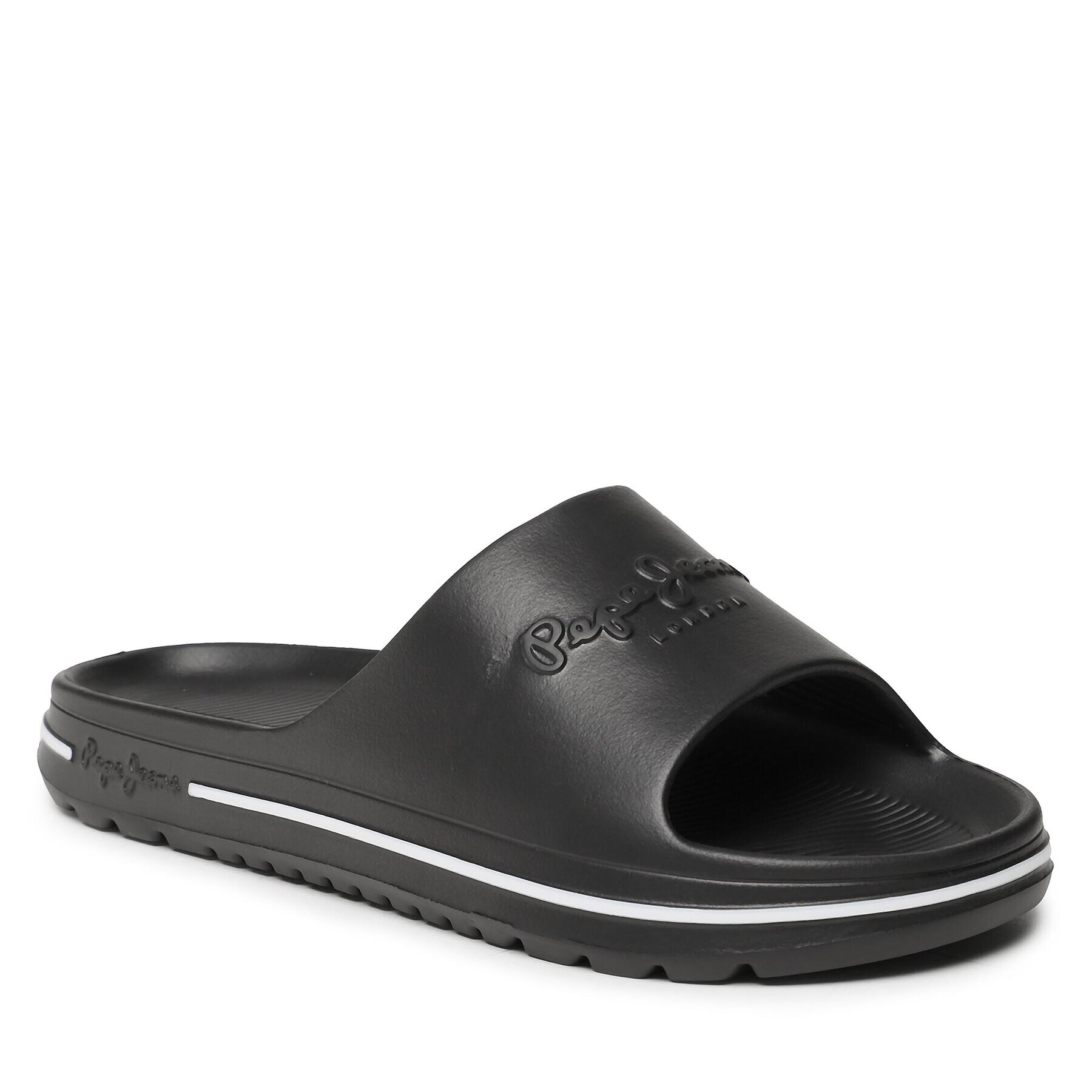 Pepe Jeans Чехли Beach Slide PMS70121 Черен - Pepit.bg