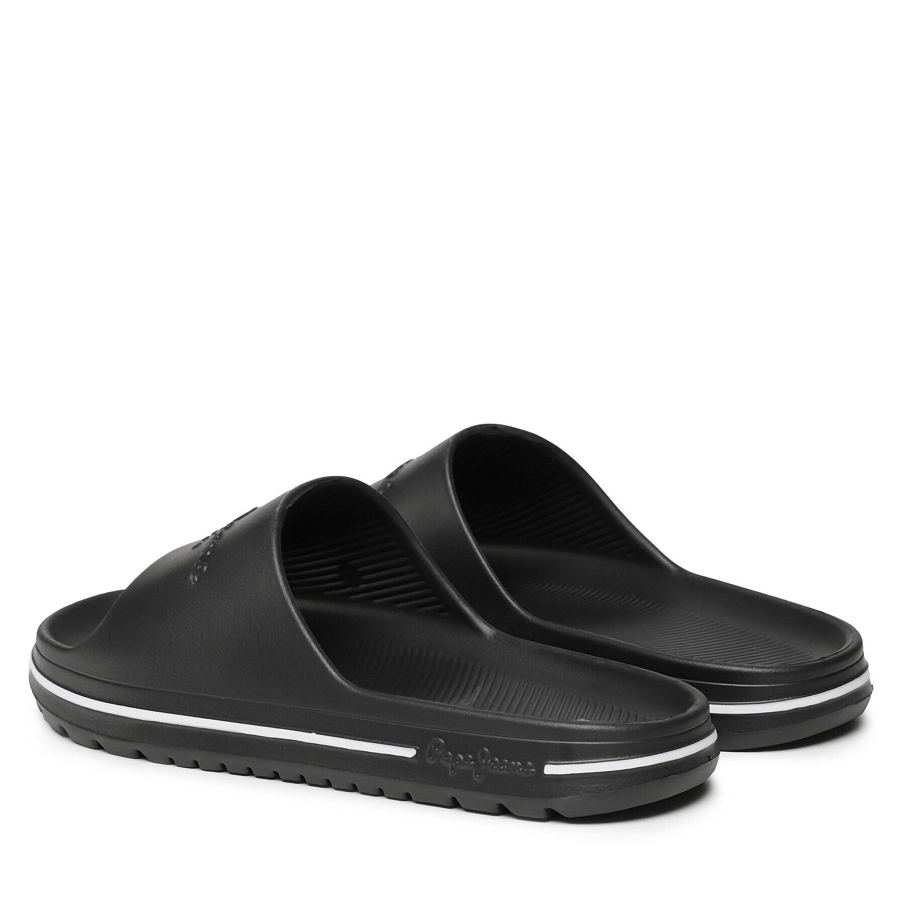 Pepe Jeans Чехли Beach Slide PMS70121 Черен - Pepit.bg