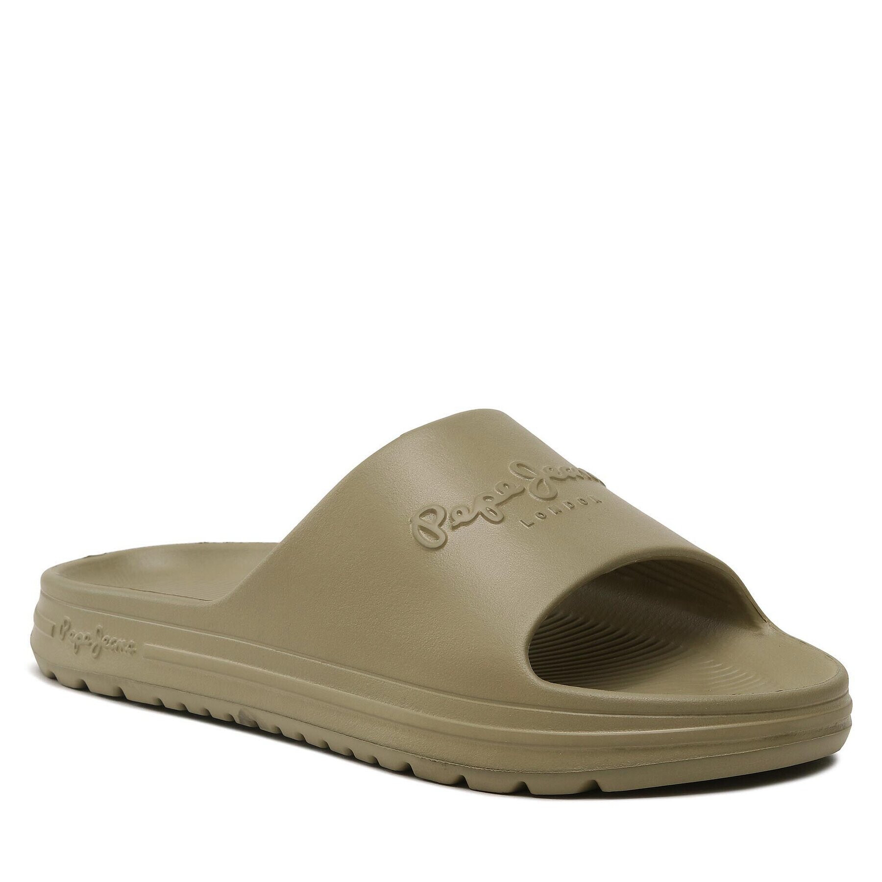 Pepe Jeans Чехли Beach Slide PMS70121 Каки - Pepit.bg