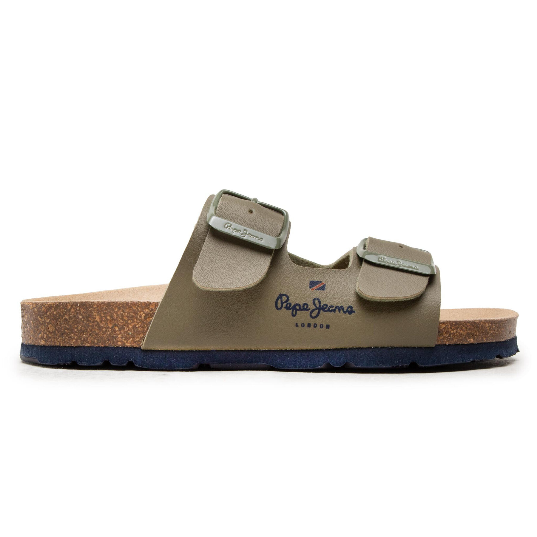 Pepe Jeans Чехли Bio Corp Boy PBS90051 Зелен - Pepit.bg