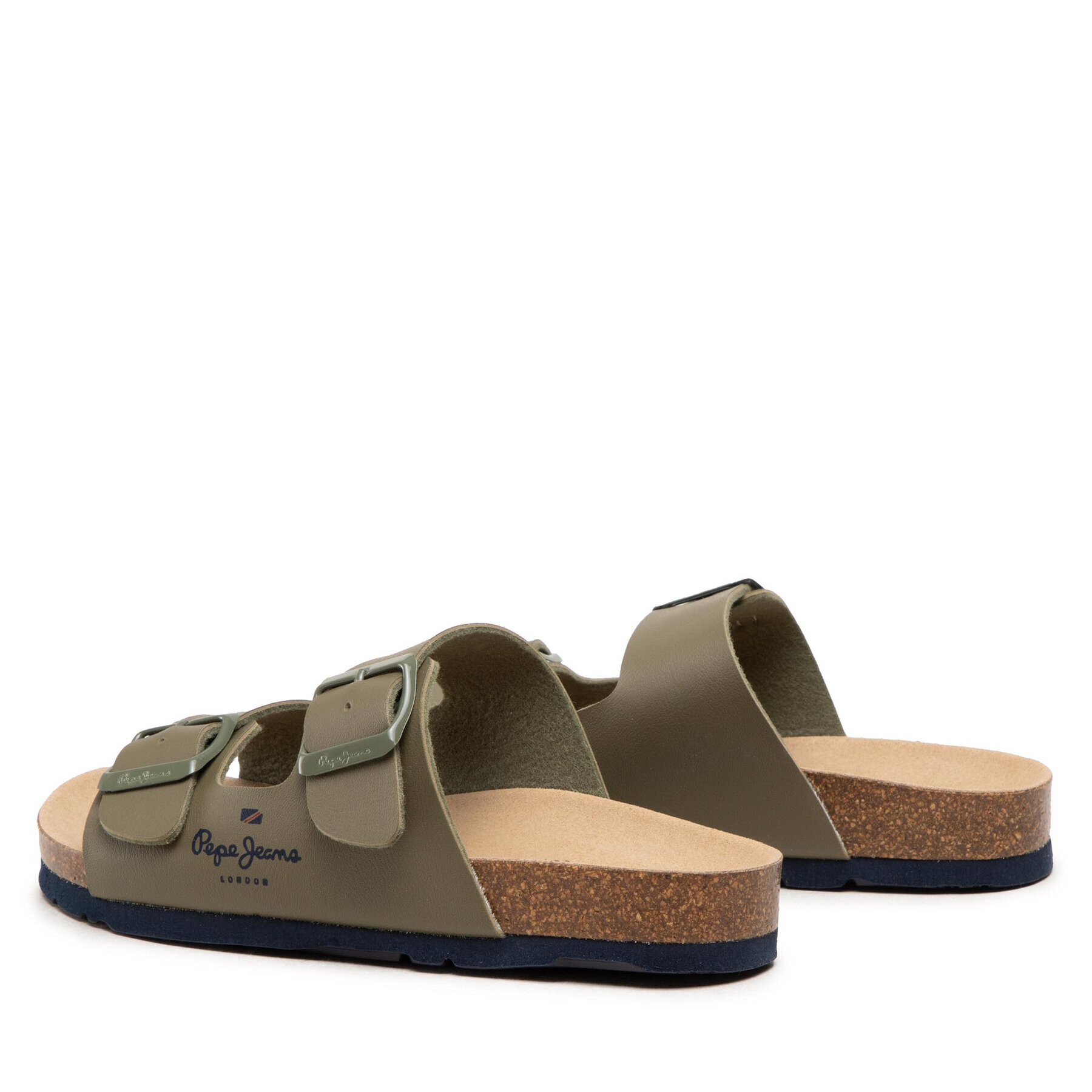Pepe Jeans Чехли Bio Corp Boy PBS90051 Зелен - Pepit.bg