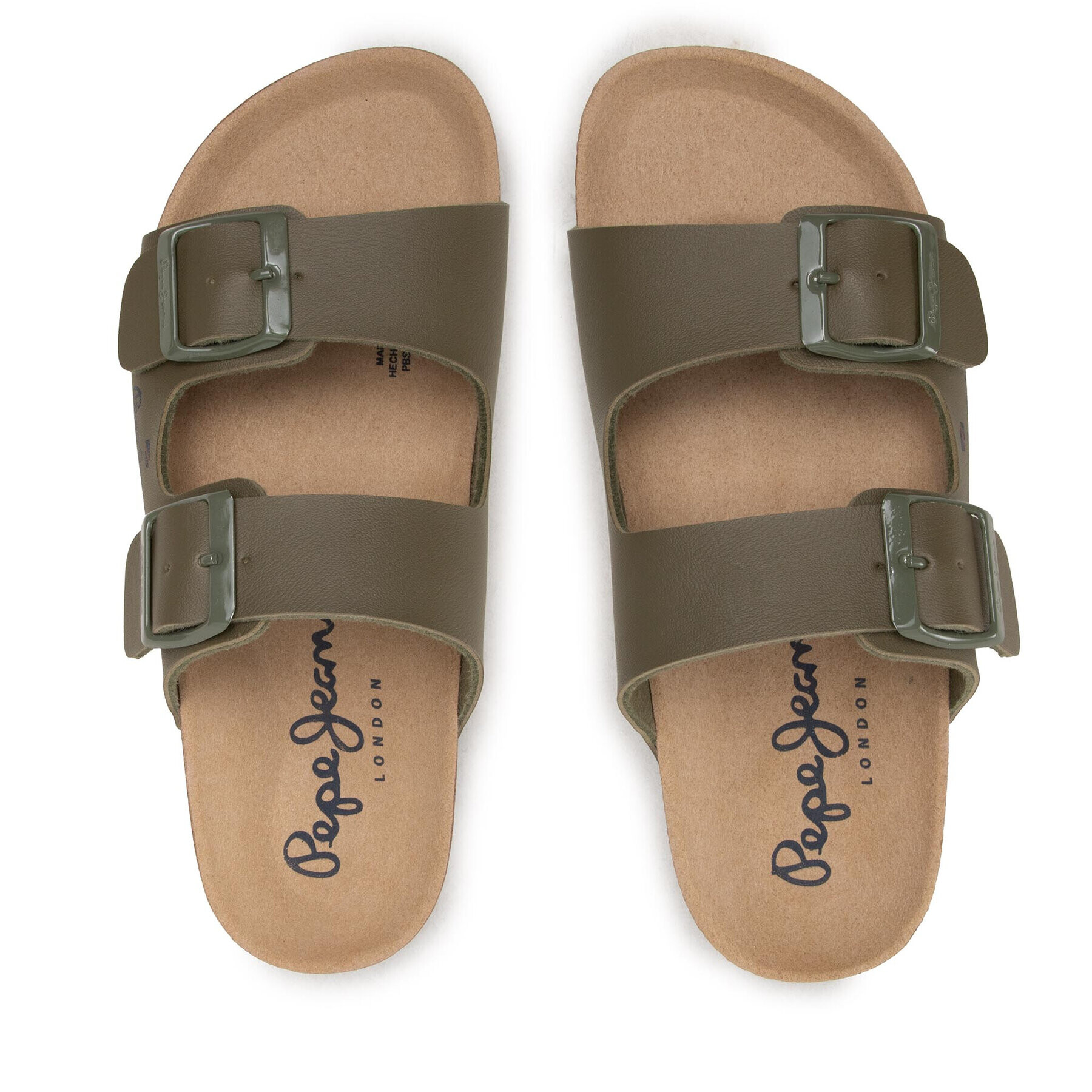 Pepe Jeans Чехли Bio Corp Boy PBS90051 Зелен - Pepit.bg