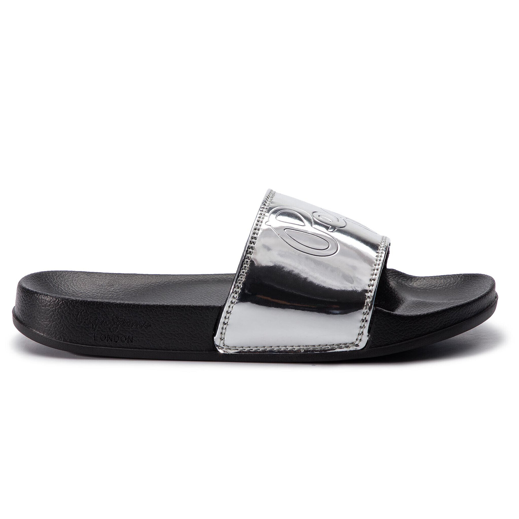 Pepe Jeans Чехли Flap Shine PLS70037 Сребрист - Pepit.bg