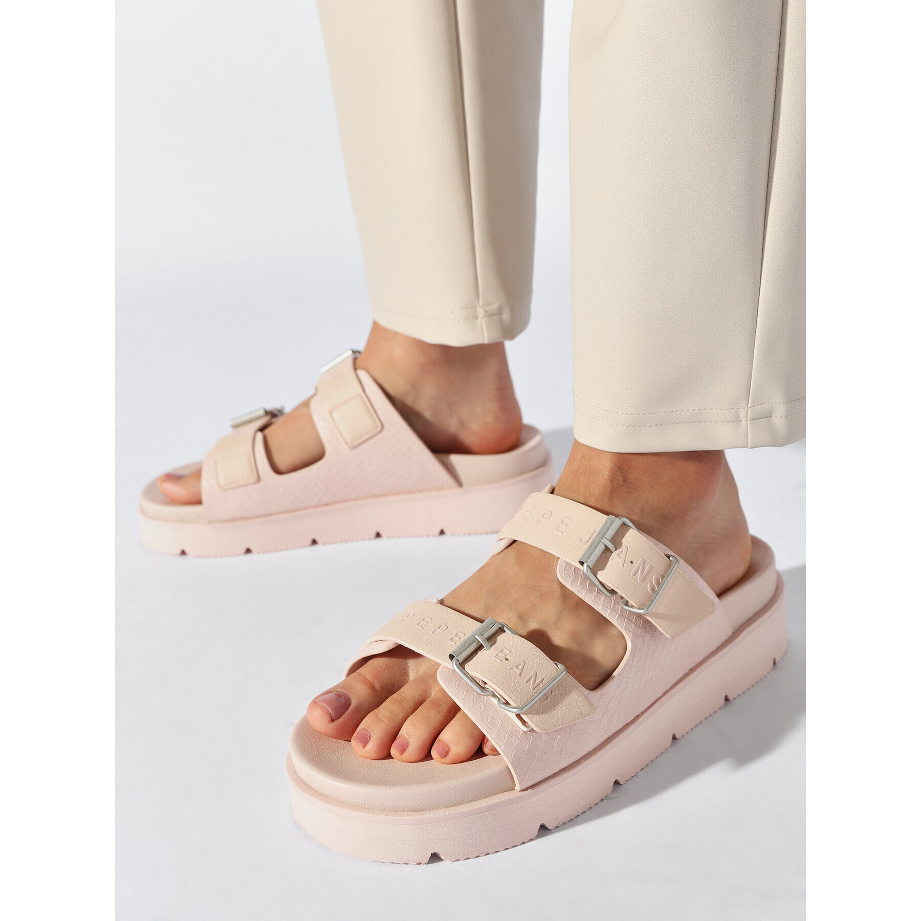 Pepe Jeans Чехли Pola Park PLS90597 Розов - Pepit.bg