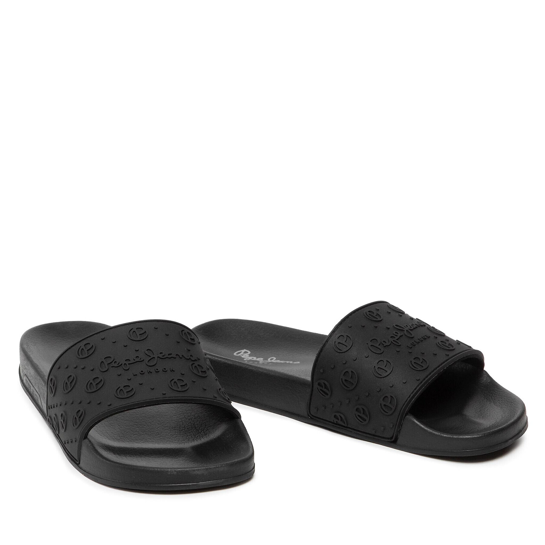 Pepe Jeans Чехли Silder Sport PLS70107 Черен - Pepit.bg