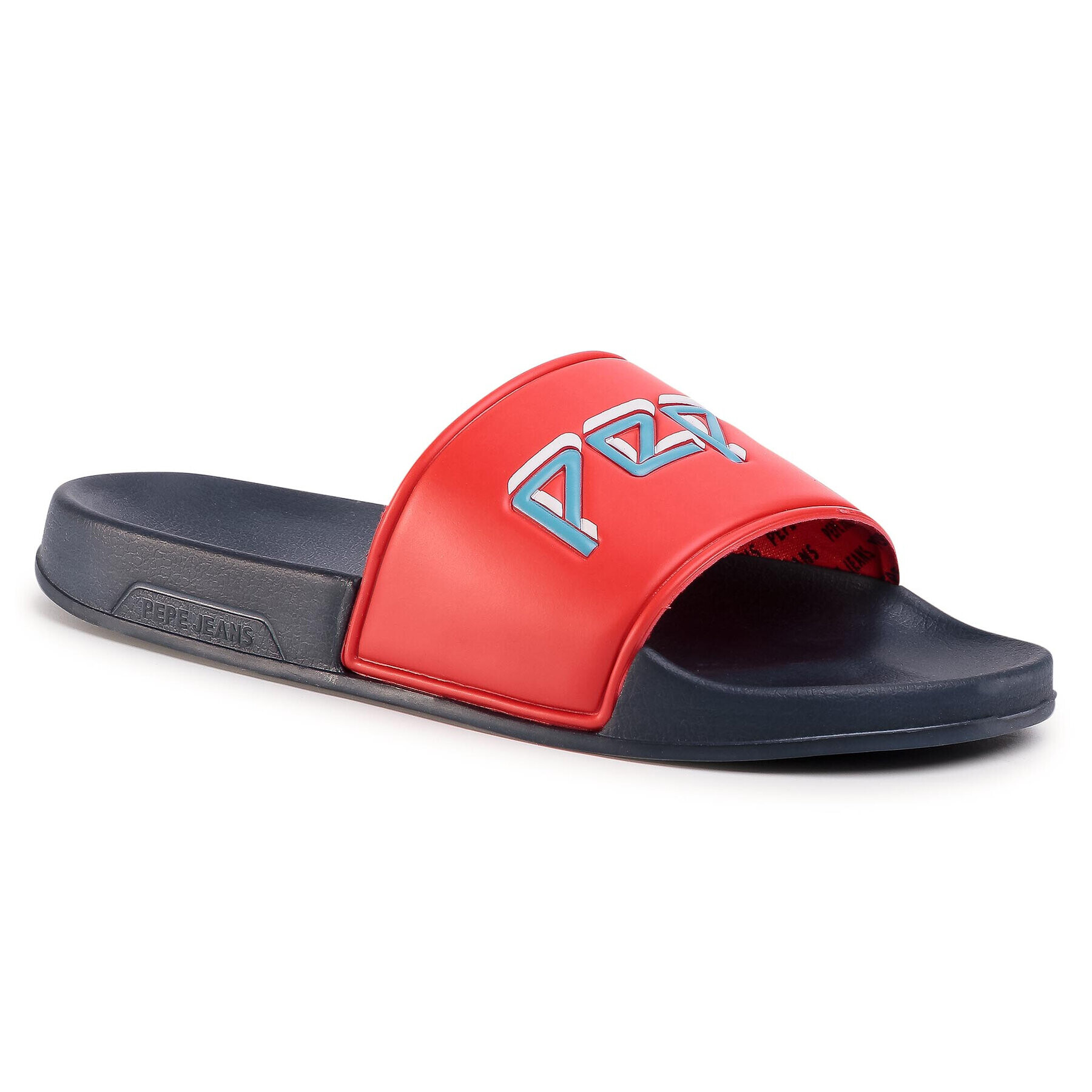 Pepe Jeans Чехли Slider Archive Man PMS70081 Червен - Pepit.bg