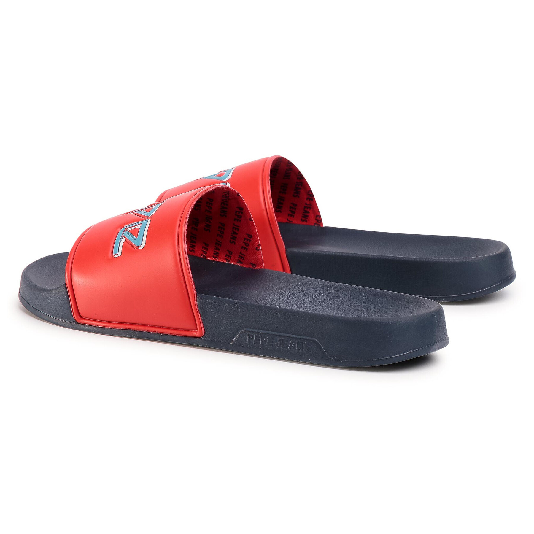 Pepe Jeans Чехли Slider Archive Man PMS70081 Червен - Pepit.bg