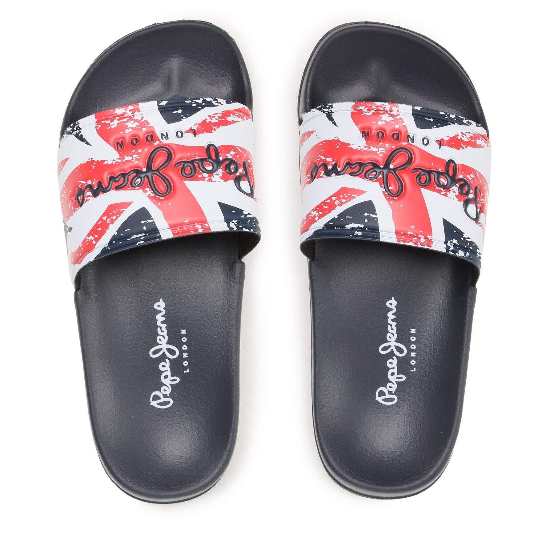 Pepe Jeans Чехли Slider Jack B PBS70053 Цветен - Pepit.bg
