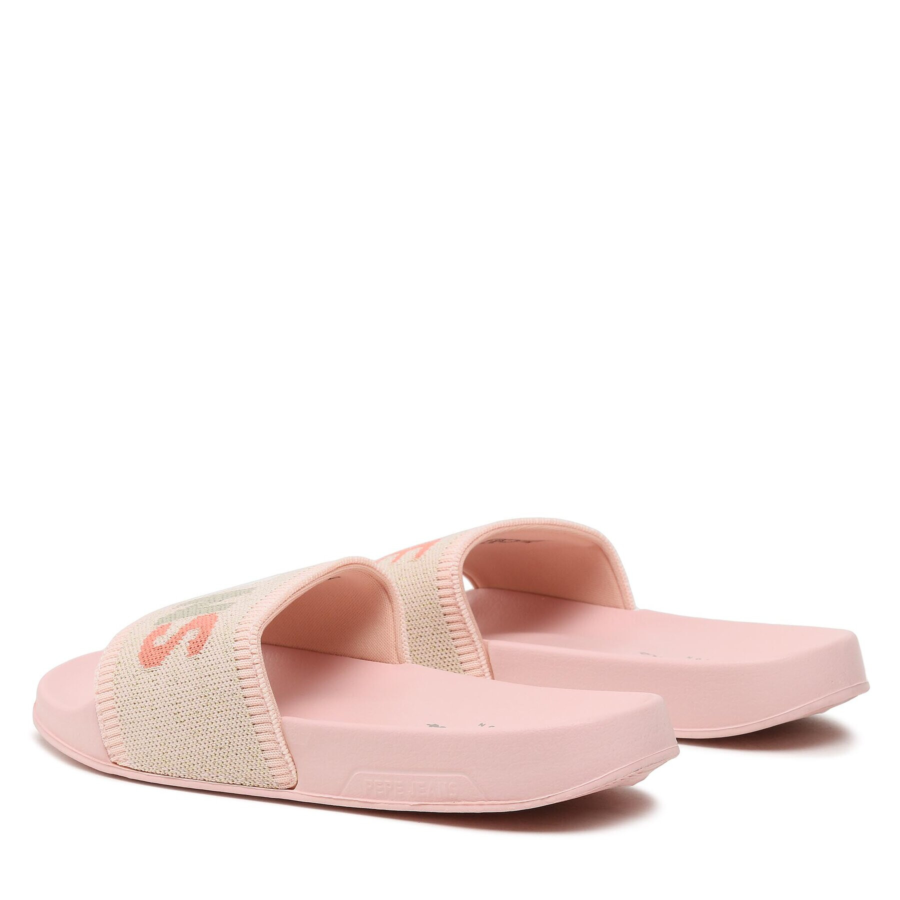 Pepe Jeans Чехли Slider Knit W PLS70128 Розов - Pepit.bg
