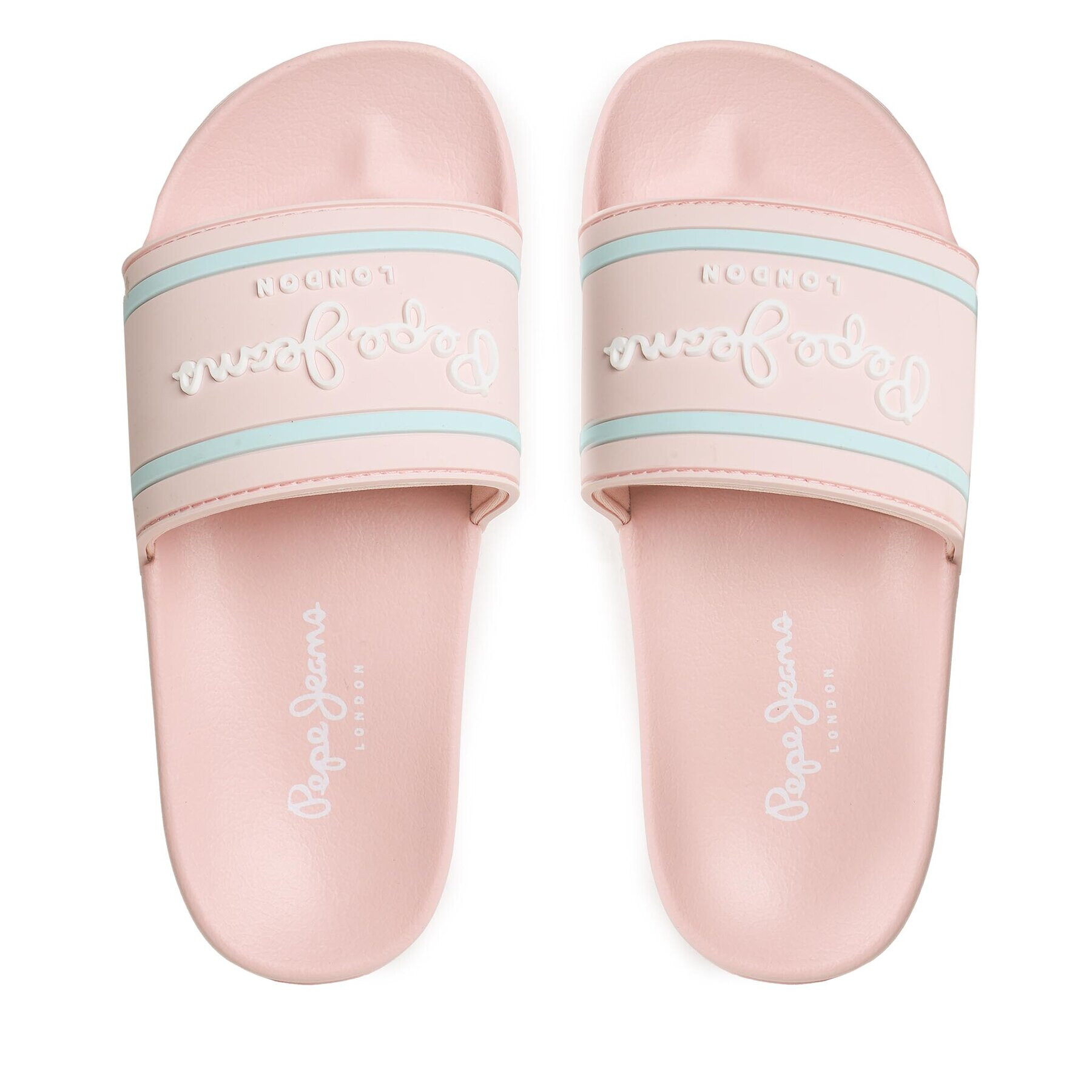 Pepe Jeans Чехли Slider Logo G PGS70053 Розов - Pepit.bg