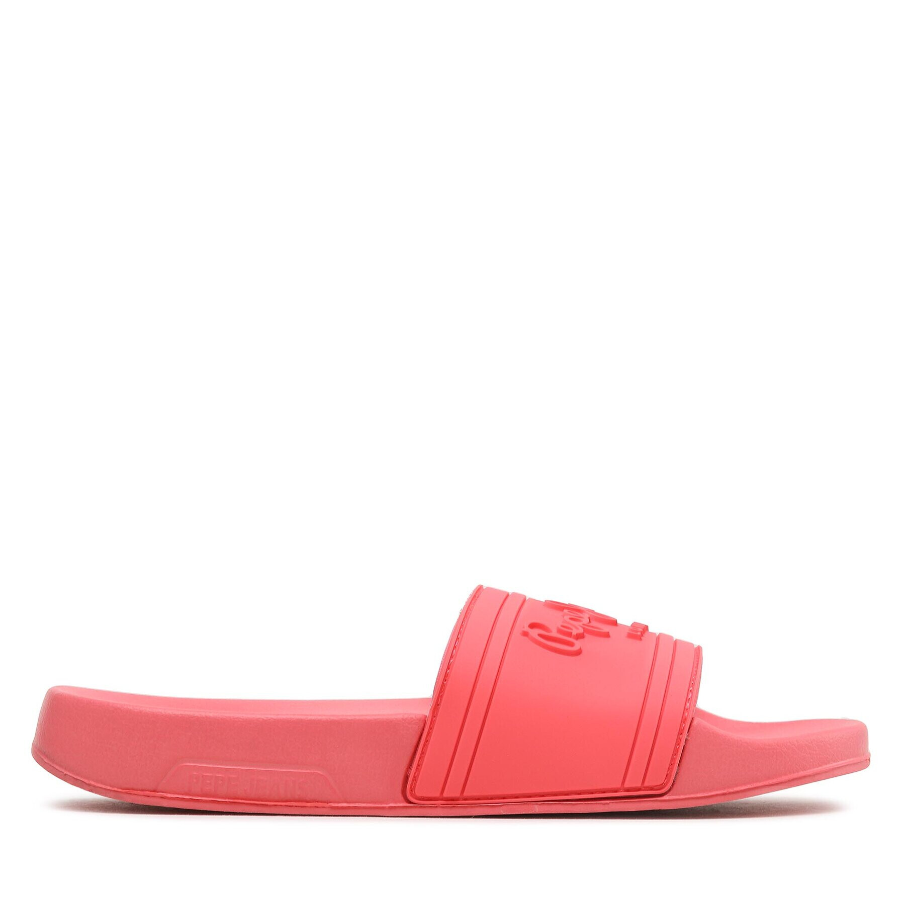 Pepe Jeans Чехли Slider Logo W PLS70125 Коралов - Pepit.bg