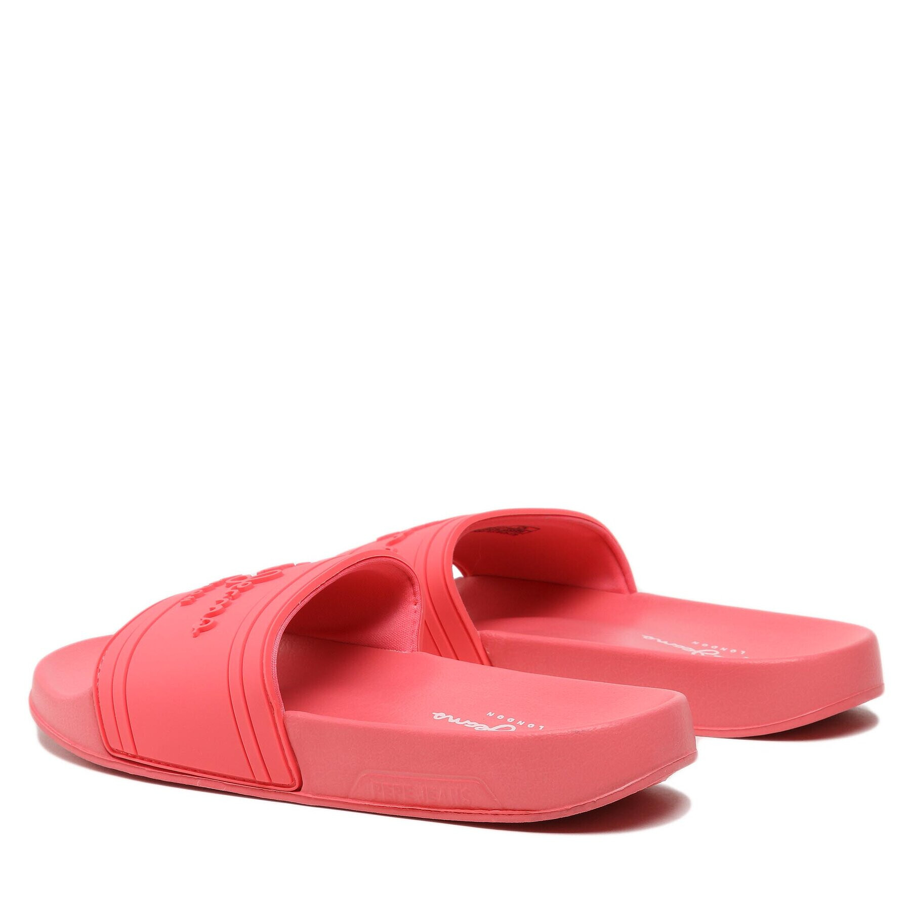 Pepe Jeans Чехли Slider Logo W PLS70125 Коралов - Pepit.bg