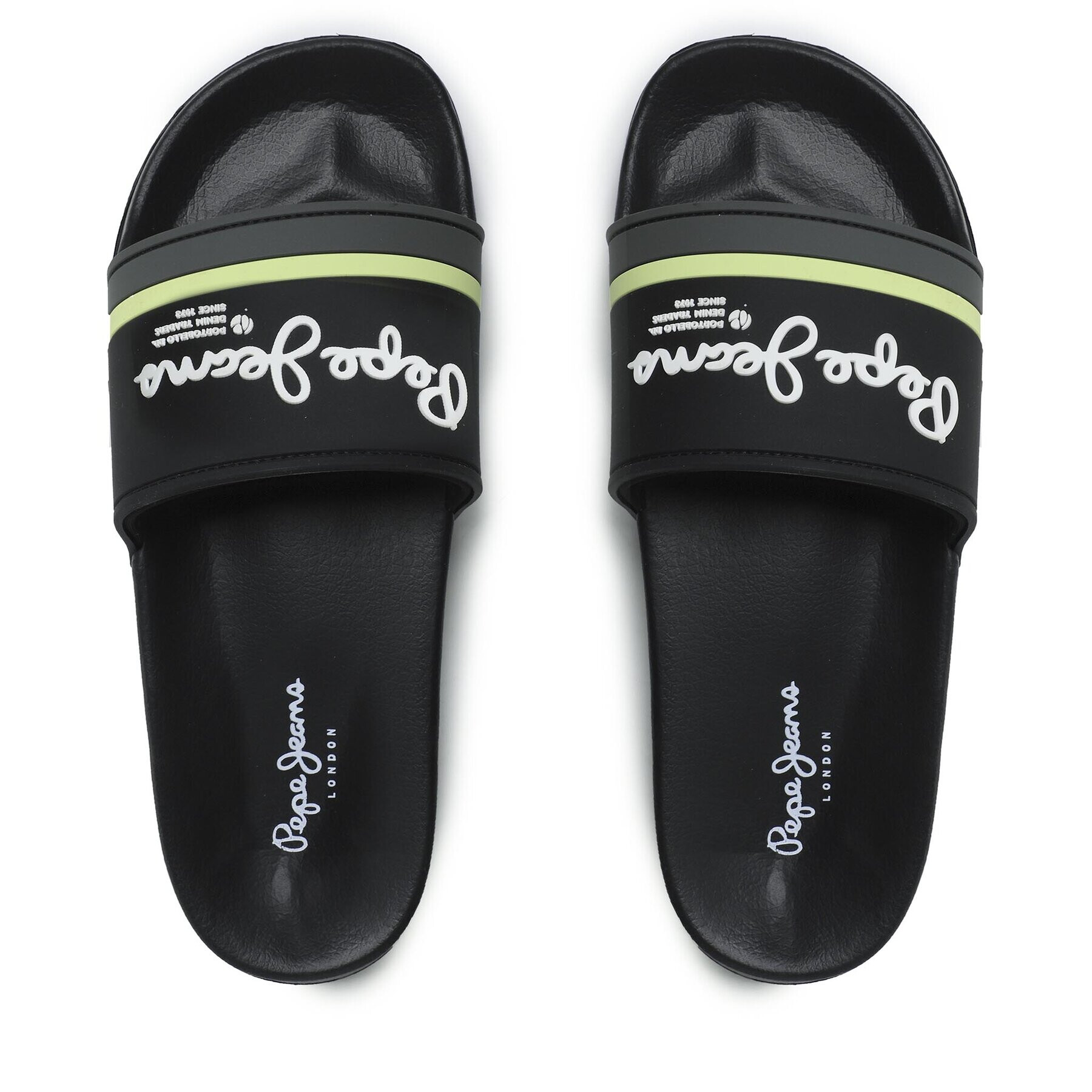 Pepe Jeans Чехли Slider Portobello PMS70123 Черен - Pepit.bg