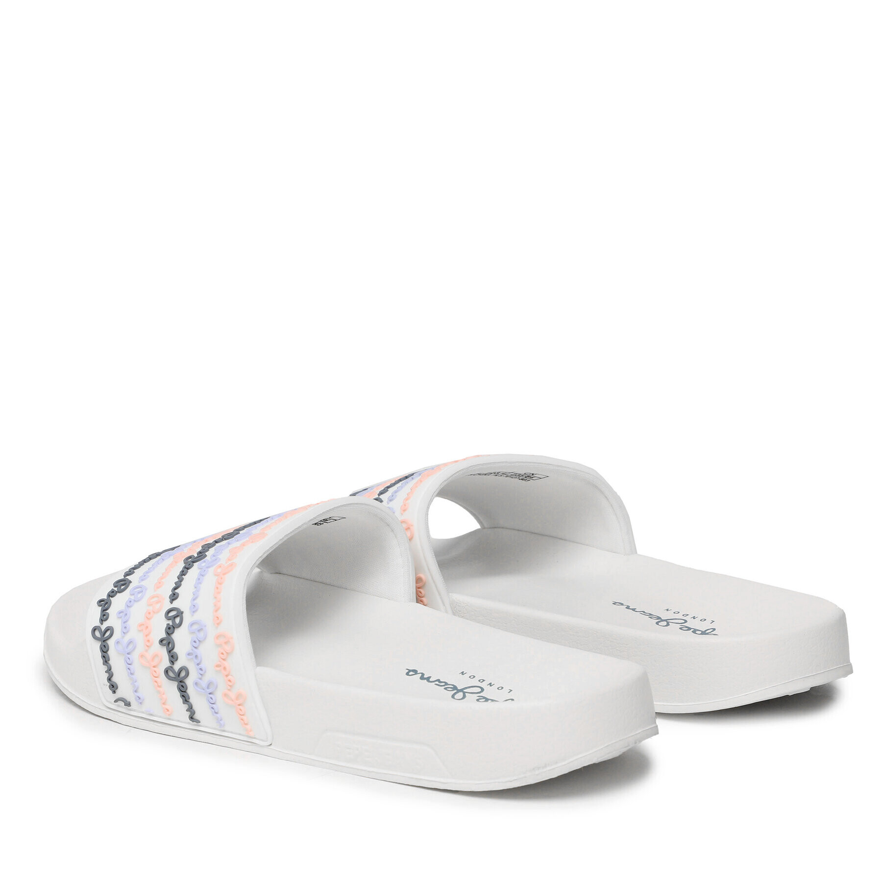 Pepe Jeans Чехли Slider Set W PLS70127 Бял - Pepit.bg