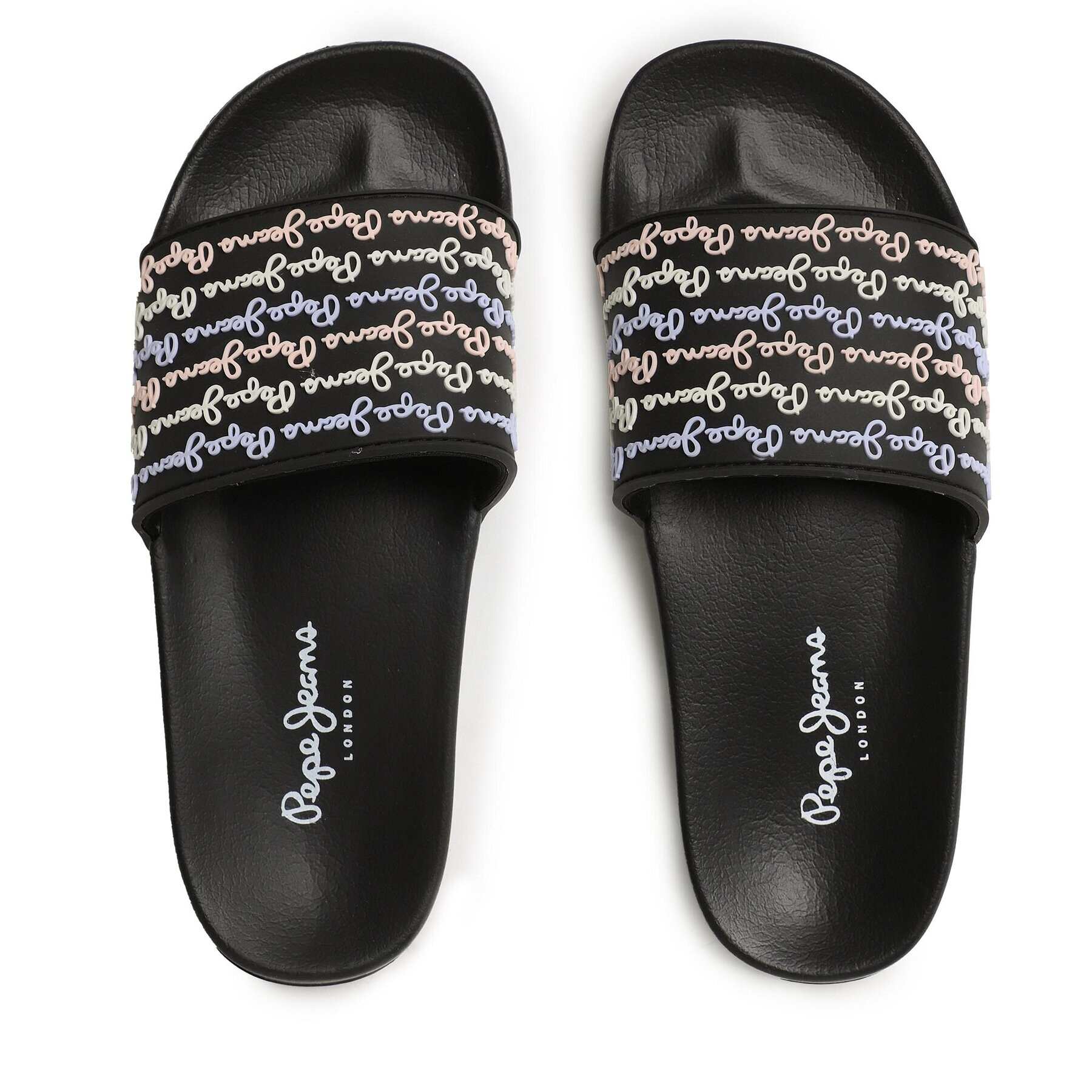 Pepe Jeans Чехли Slider Set W PLS70127 Черен - Pepit.bg