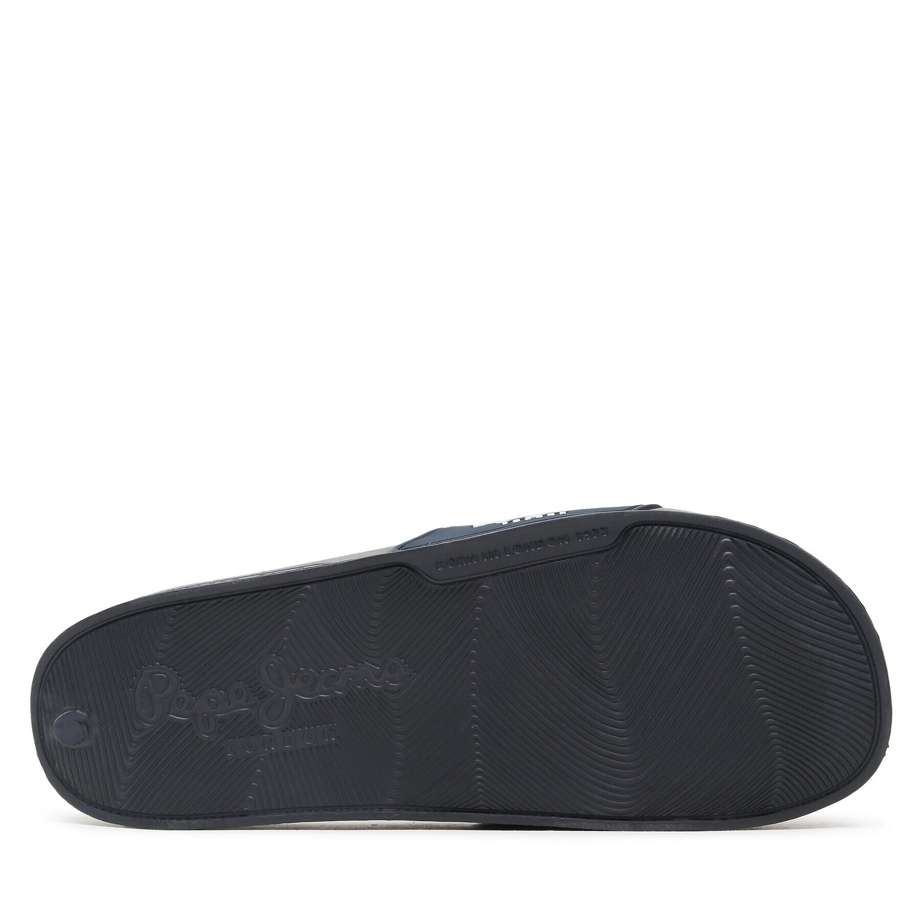 Pepe Jeans Чехли Slider Texture PMS70125 Тъмносин - Pepit.bg
