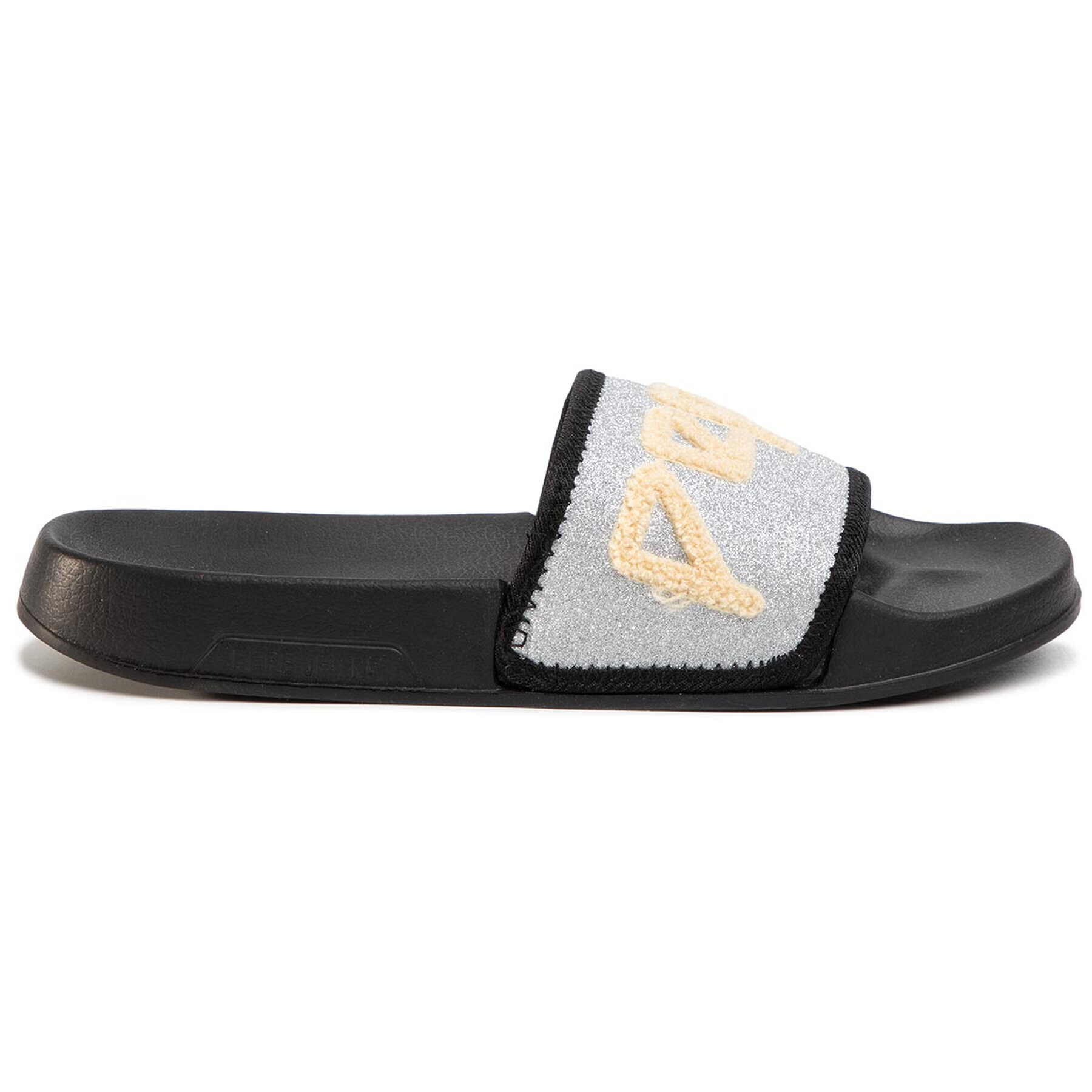 Pepe Jeans Чехли Slider Towi PLS70079 Сребрист - Pepit.bg