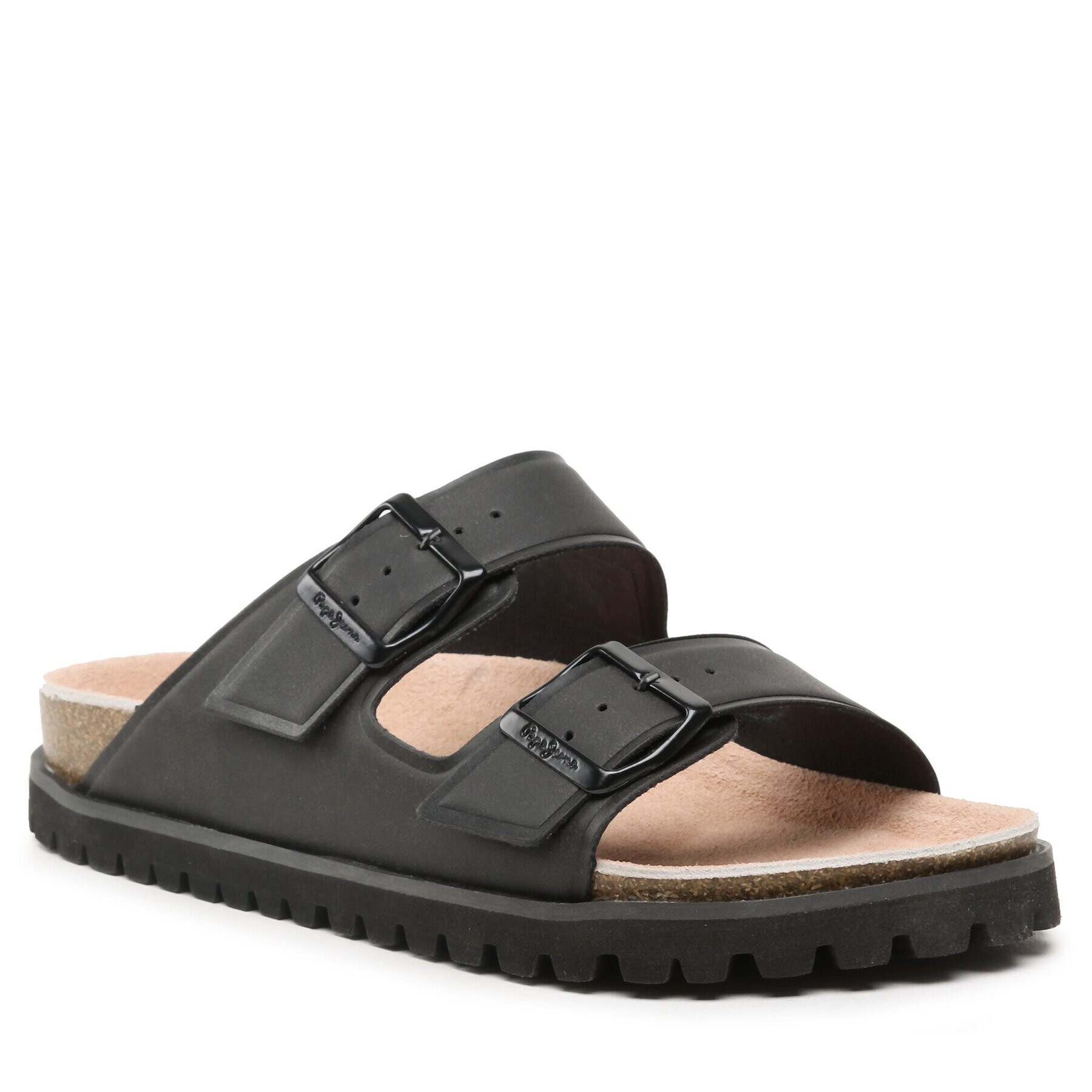 Pepe Jeans Чехли Urban Sandal Basic Cork W PLS90600 Черен - Pepit.bg