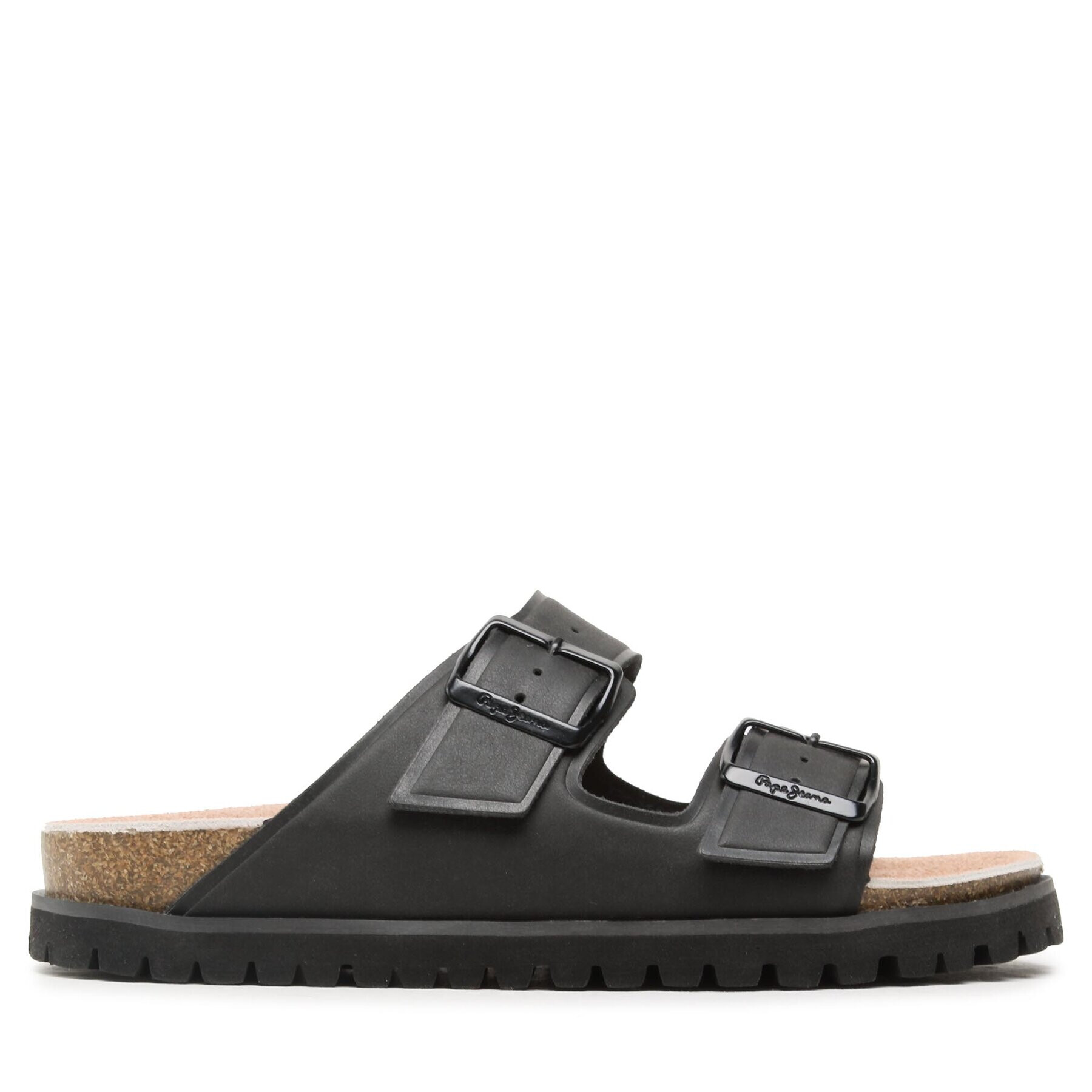 Pepe Jeans Чехли Urban Sandal Basic Cork W PLS90600 Черен - Pepit.bg