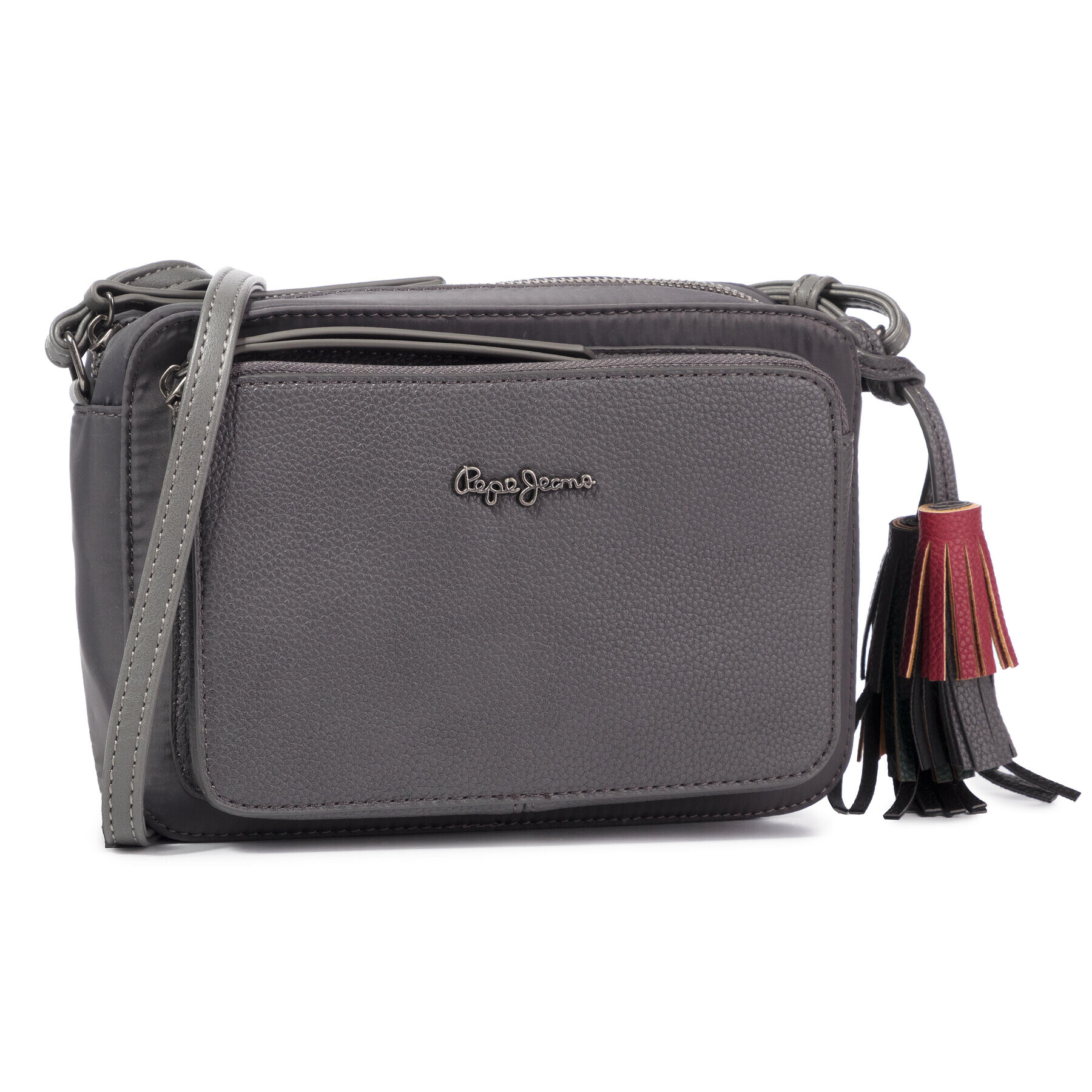 Pepe Jeans Дамска чанта Ann PL031090 Сив - Pepit.bg