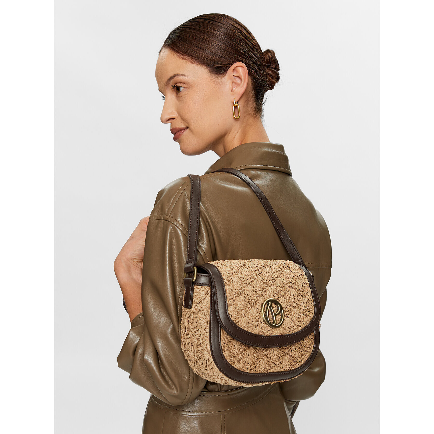 Pepe Jeans Дамска чанта Jade PL031425 Бежов - Pepit.bg