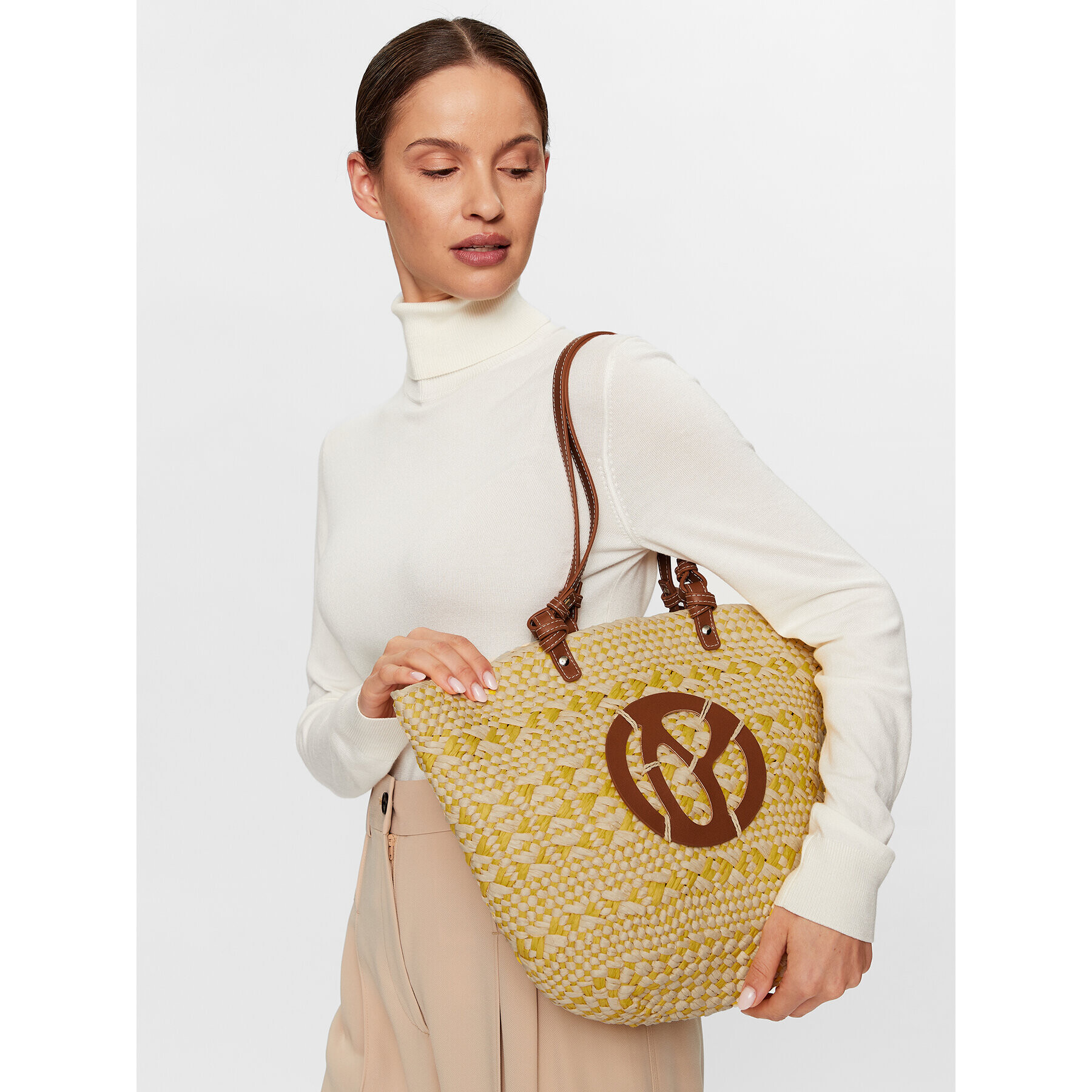 Pepe Jeans Дамска чанта Odet PL031435 Жълт - Pepit.bg