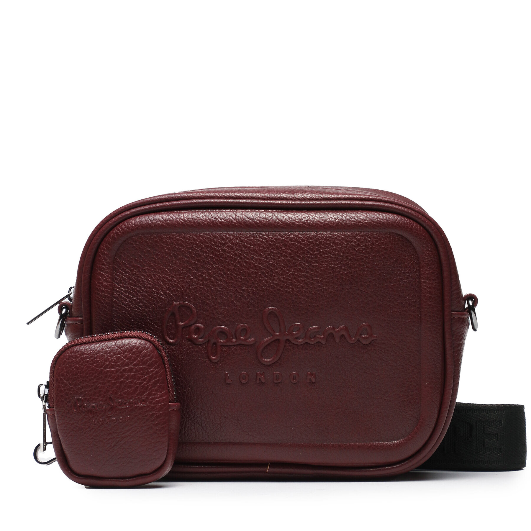 Pepe Jeans Дамска чанта PL031456 Бордо - Pepit.bg