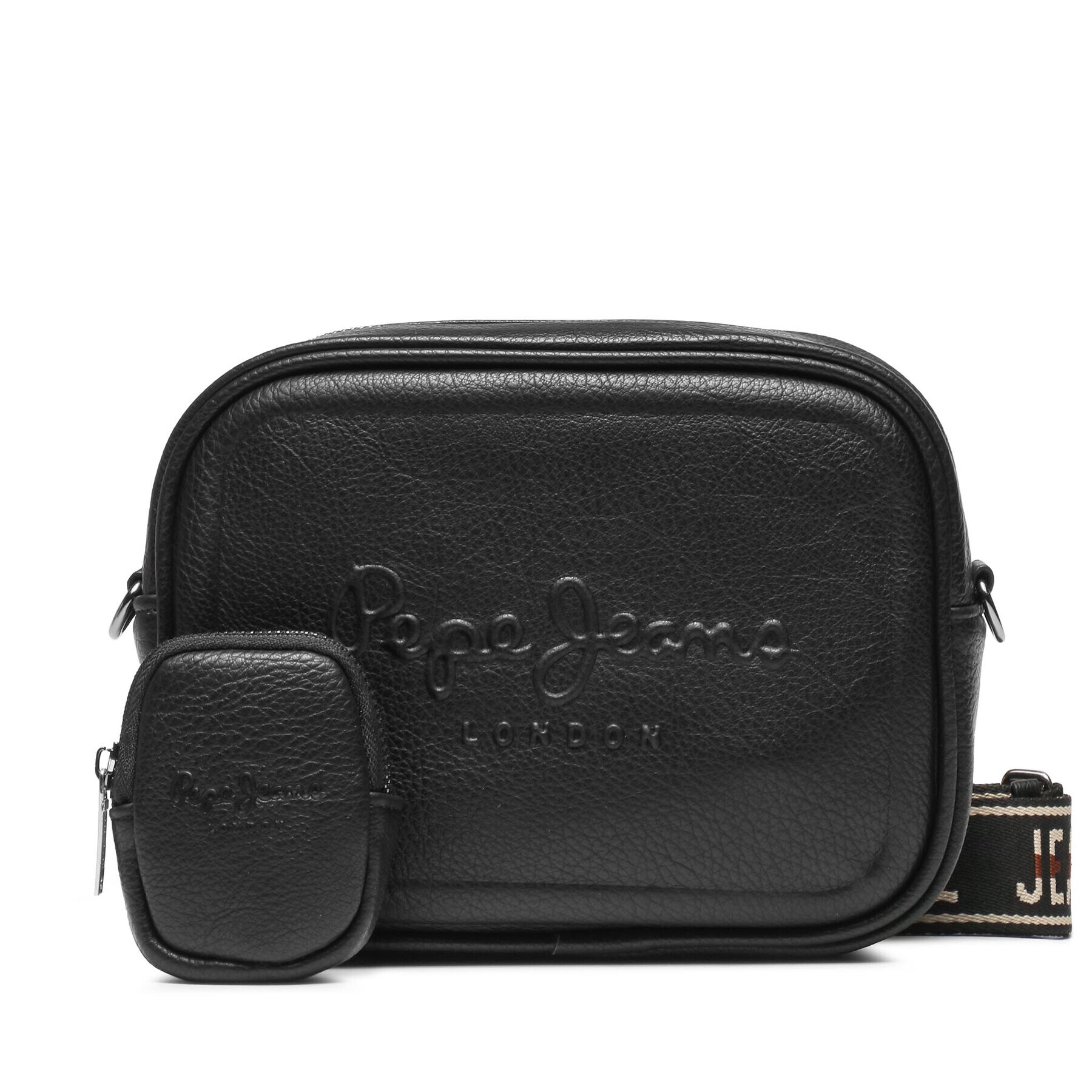 Pepe Jeans Дамска чанта PL031456 Черен - Pepit.bg