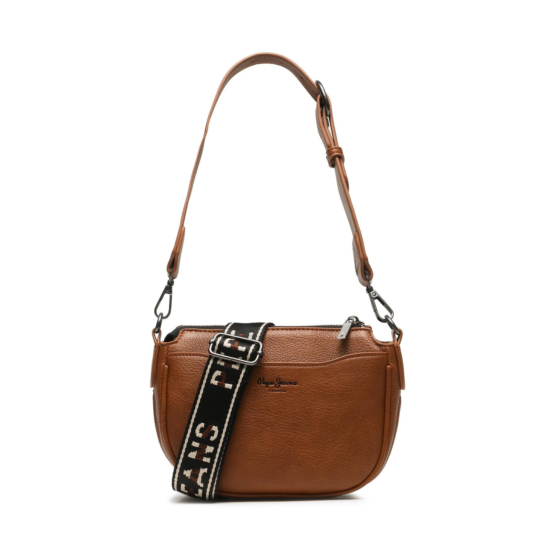 Pepe Jeans Дамска чанта PL031458 Кафяв - Pepit.bg