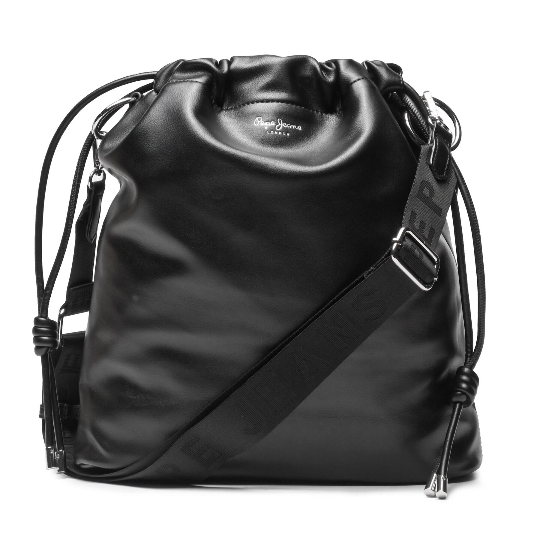 Pepe Jeans Дамска чанта PL031475 Черен - Pepit.bg