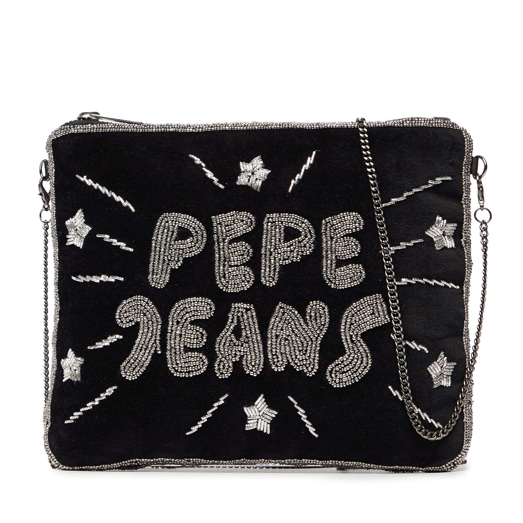 Pepe Jeans Дамска чанта PL031480 Черен - Pepit.bg