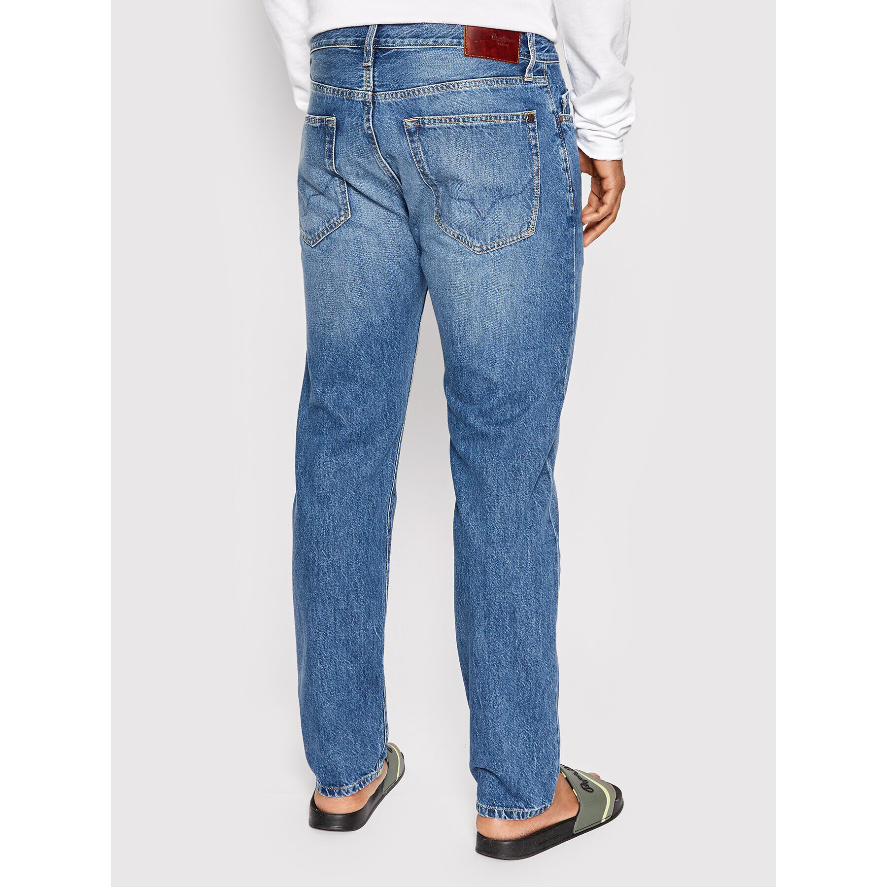 Pepe Jeans Дънки Byron PM206316 Син Relaxed Fit - Pepit.bg