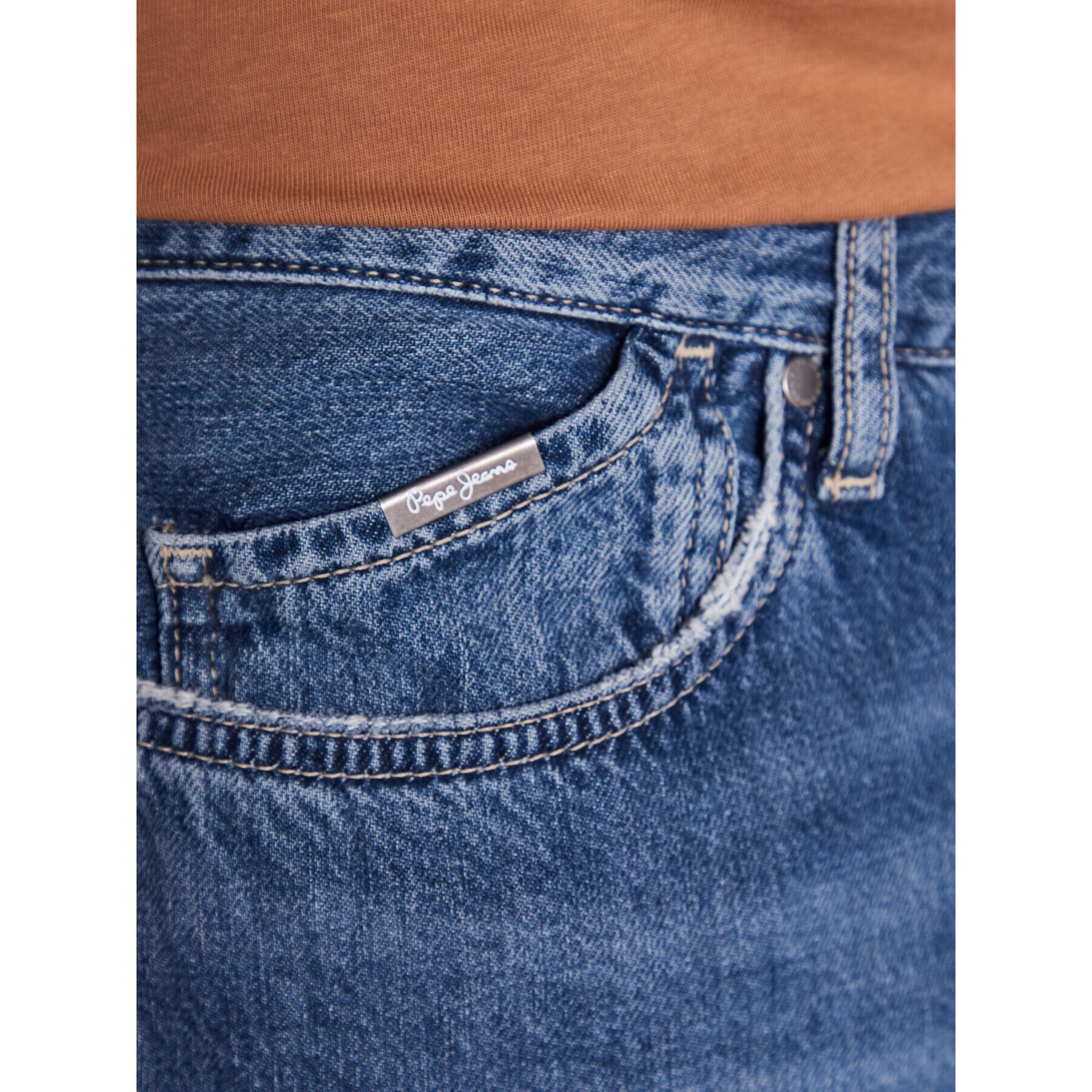 Pepe Jeans Дънки Byron PM206316HP4 Син Relaxed Fit - Pepit.bg
