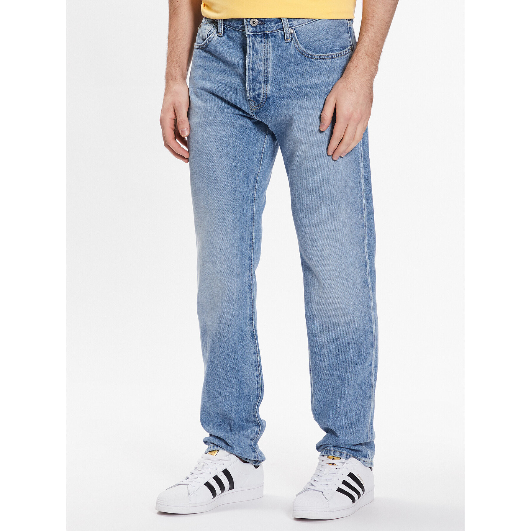 Pepe Jeans Дънки Byron PM206316MM2 Син Relaxed Fit - Pepit.bg