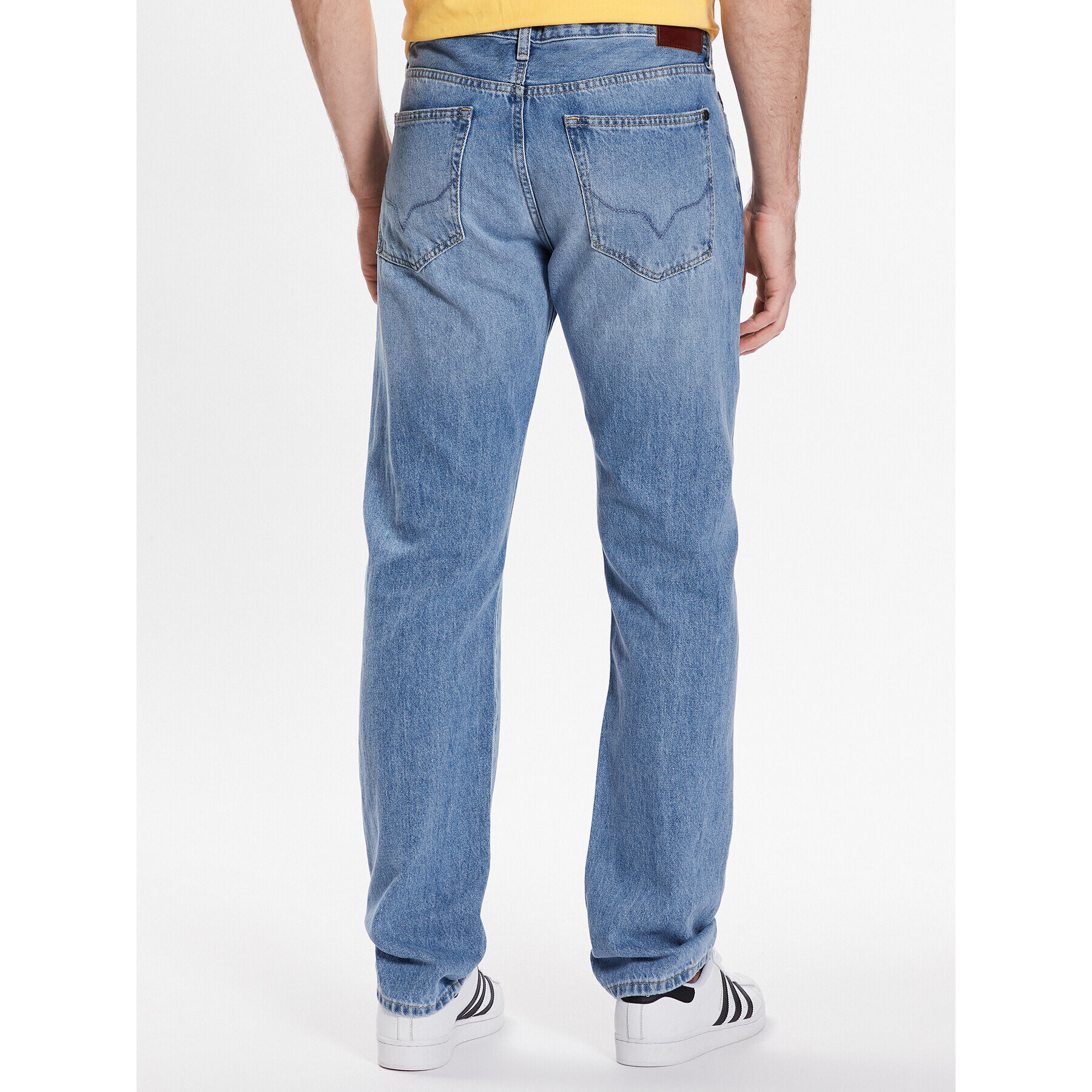 Pepe Jeans Дънки Byron PM206316MM2 Син Relaxed Fit - Pepit.bg