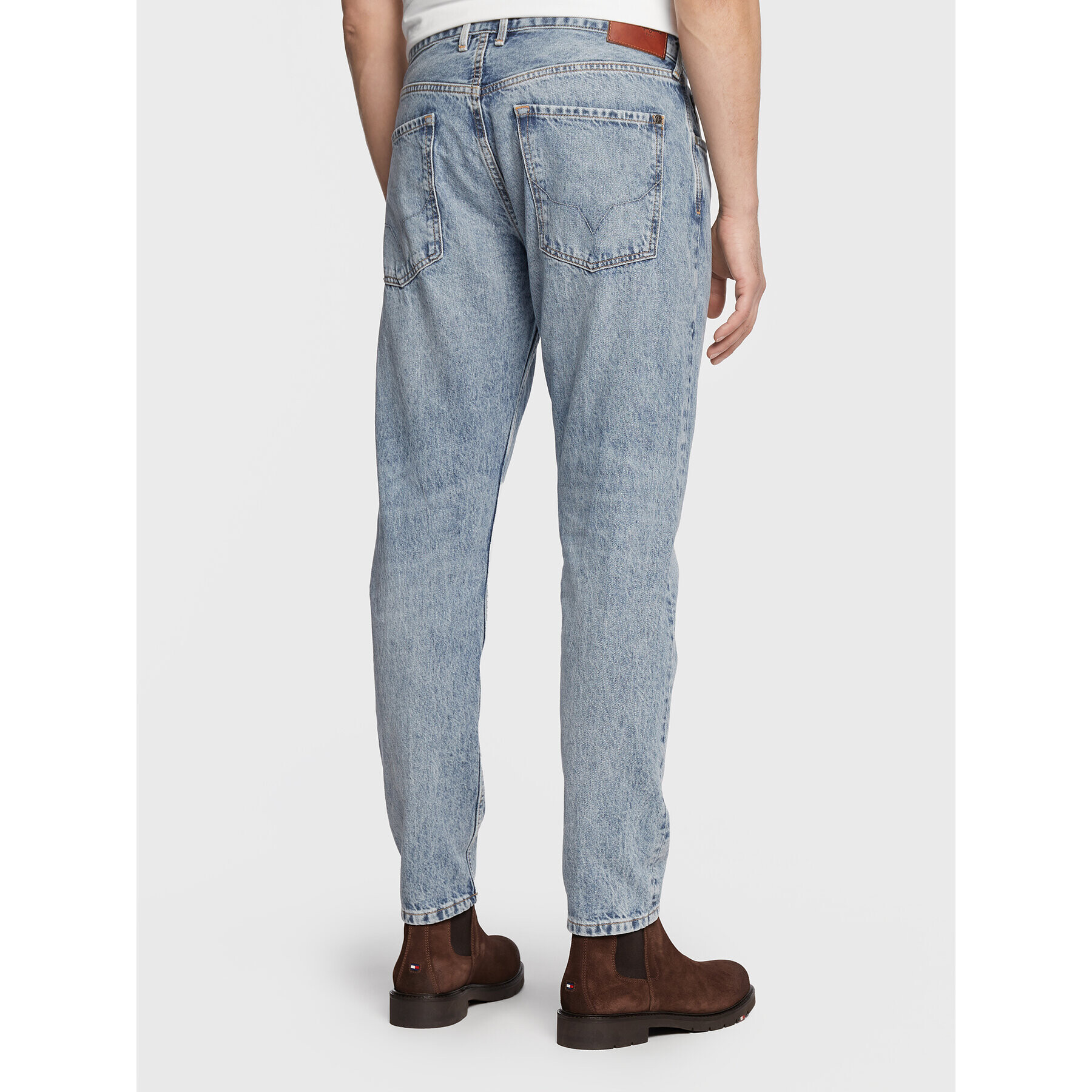 Pepe Jeans Дънки Callen Crop PM206317 Син Relaxed Fit - Pepit.bg