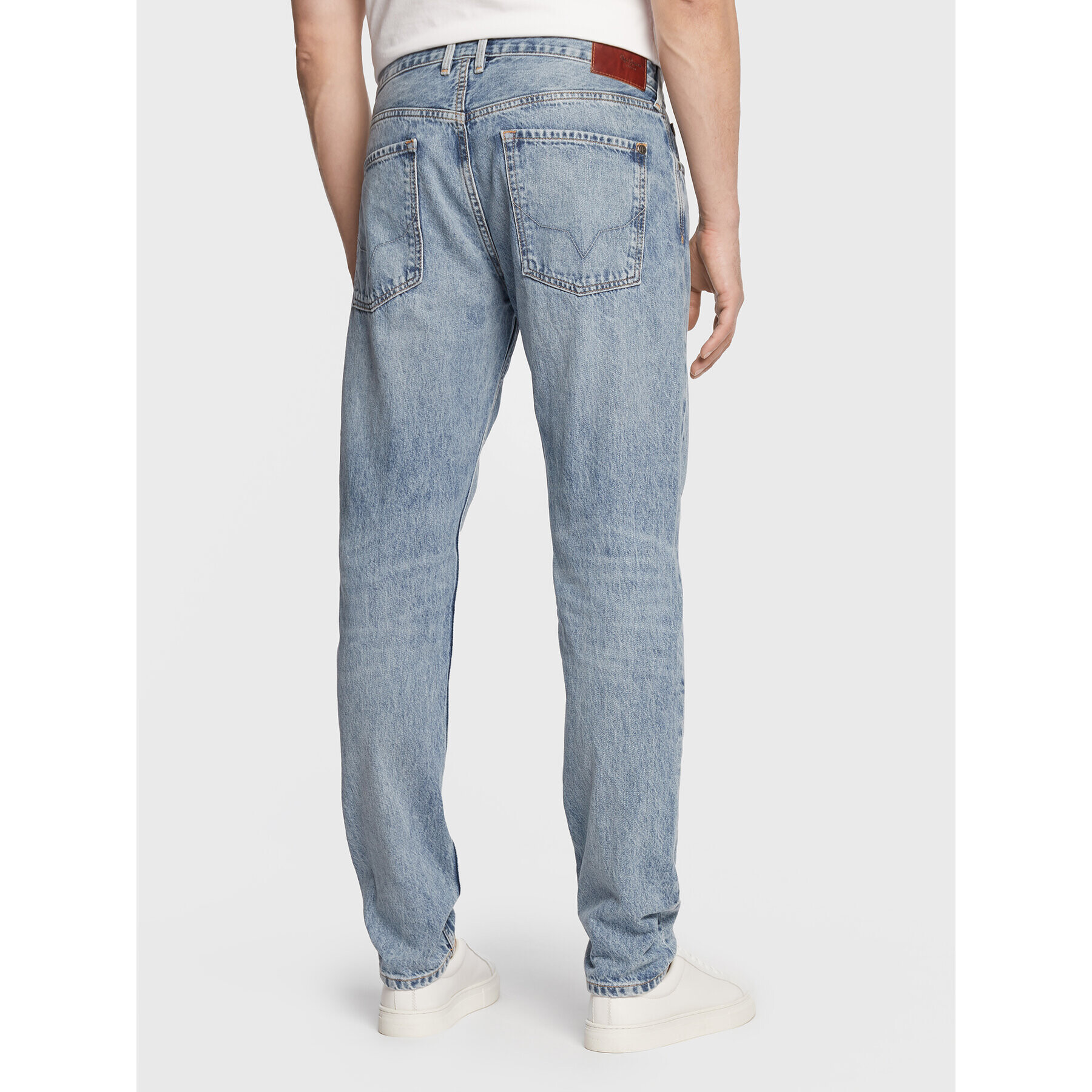 Pepe Jeans Дънки Callen Crop PM206317 Син Relaxed Fit - Pepit.bg