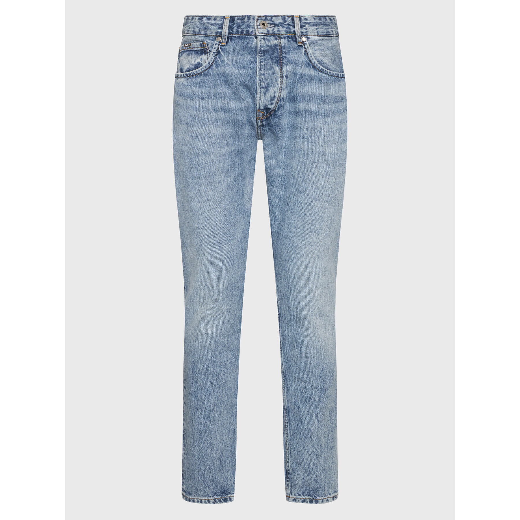 Pepe Jeans Дънки Callen Crop PM206317 Син Relaxed Fit - Pepit.bg
