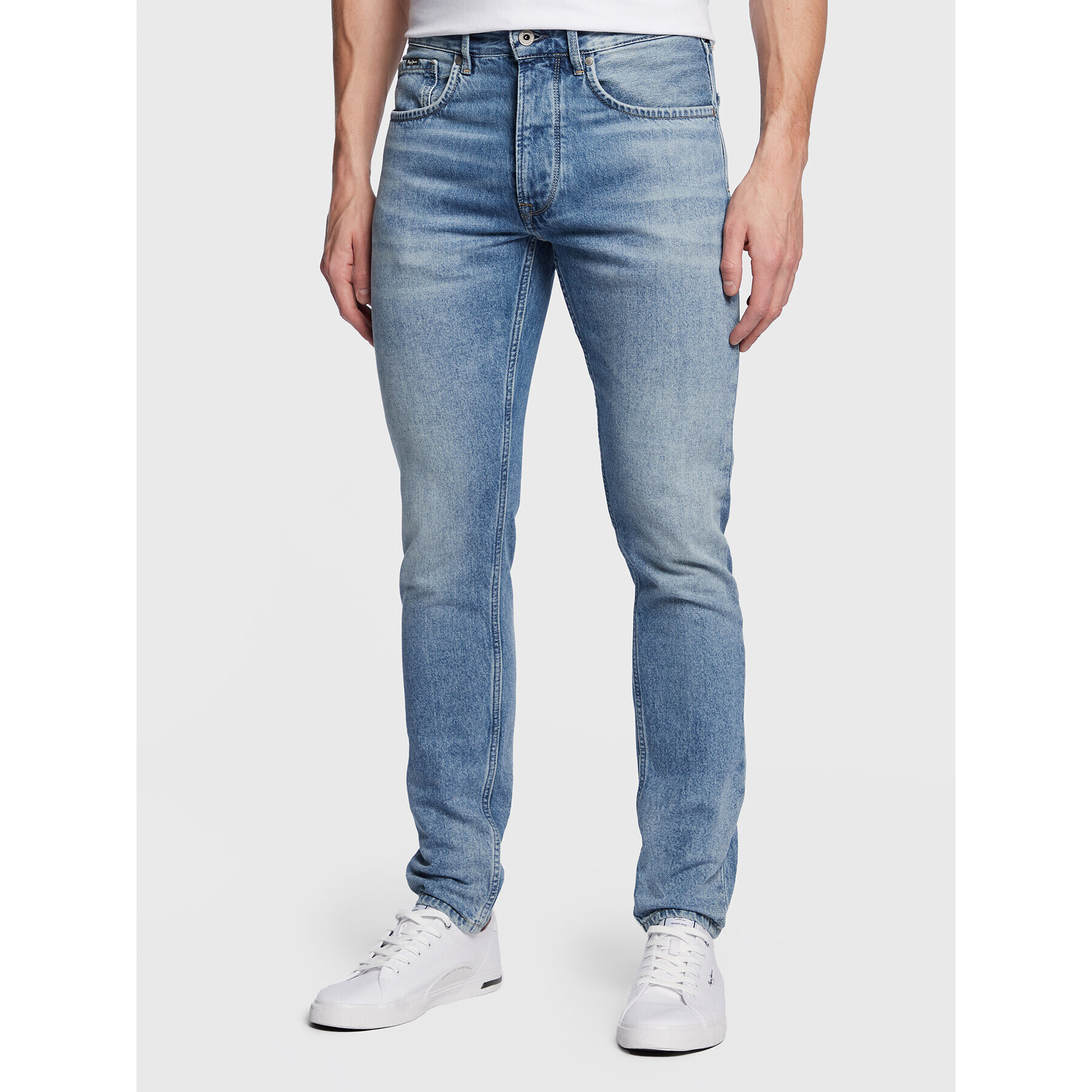 Pepe Jeans Дънки Callen PM206812 Син Relaxed Fit - Pepit.bg