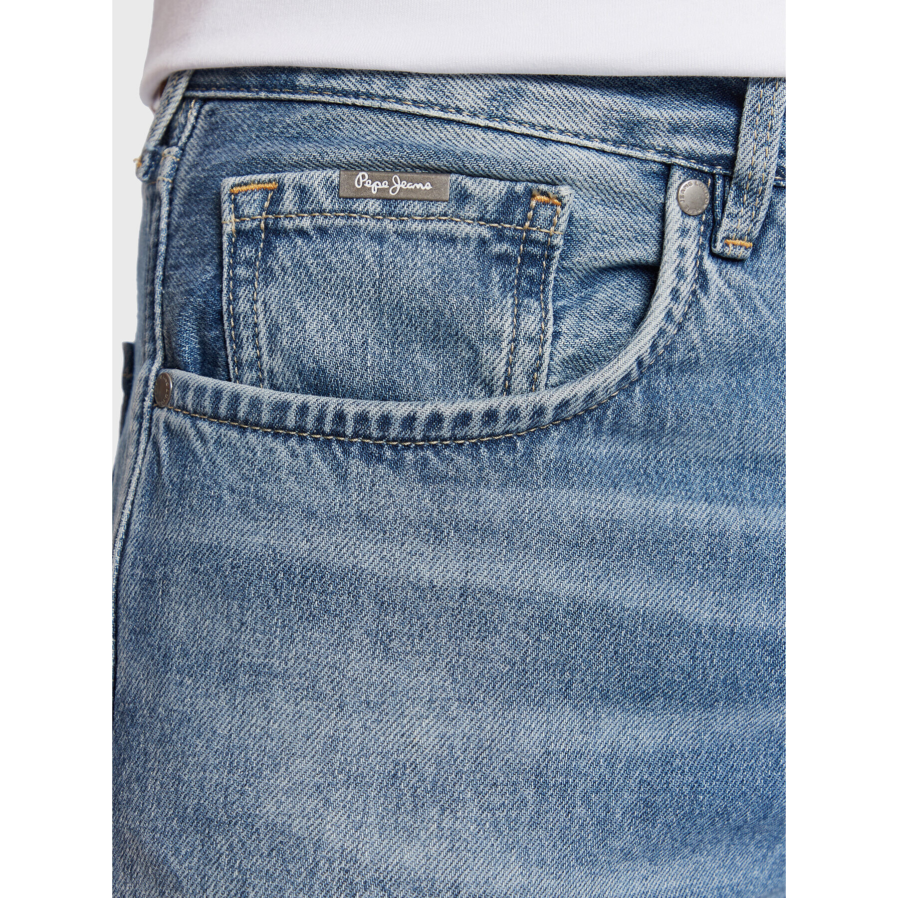 Pepe Jeans Дънки Callen PM206812 Син Relaxed Fit - Pepit.bg