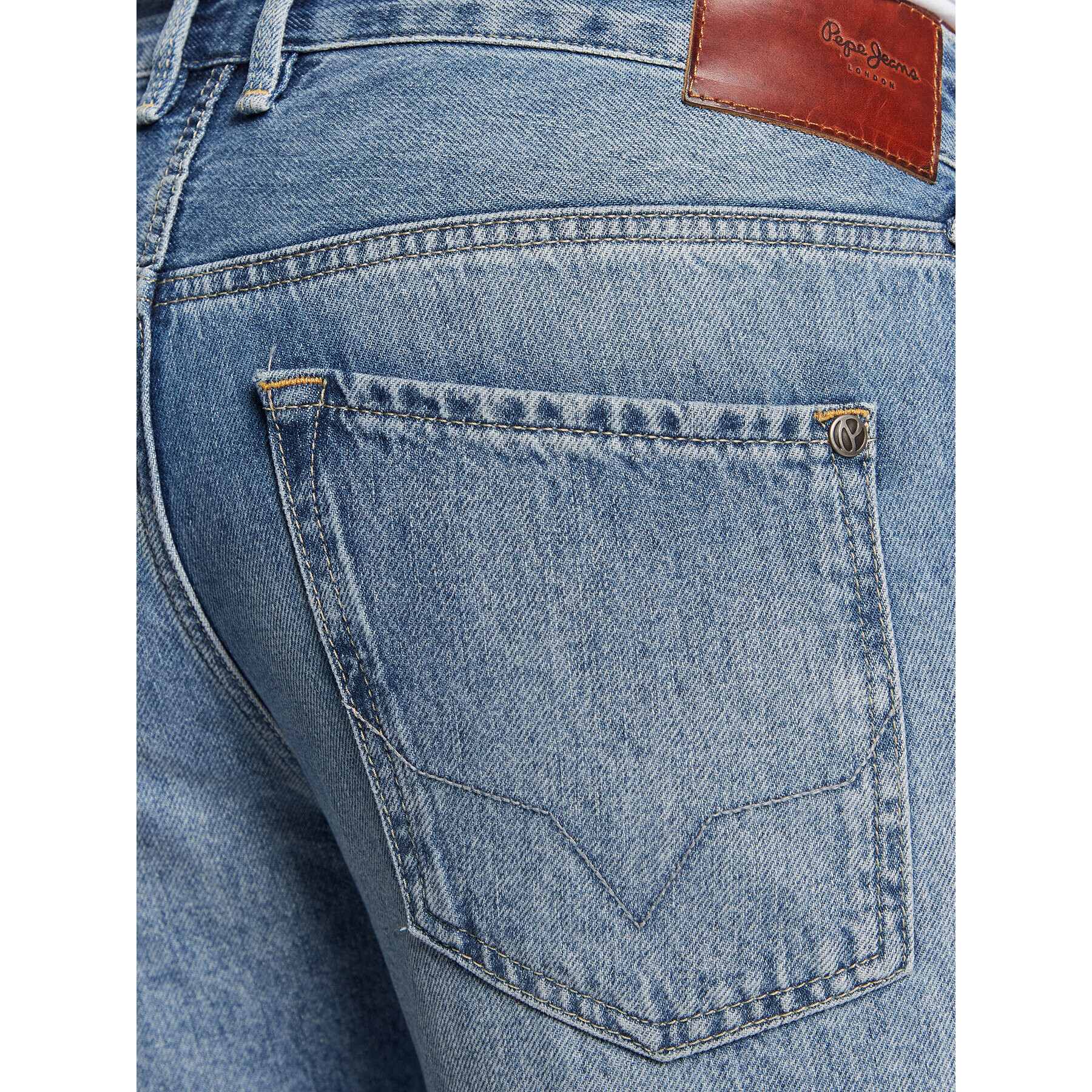 Pepe Jeans Дънки Callen PM206812 Син Relaxed Fit - Pepit.bg