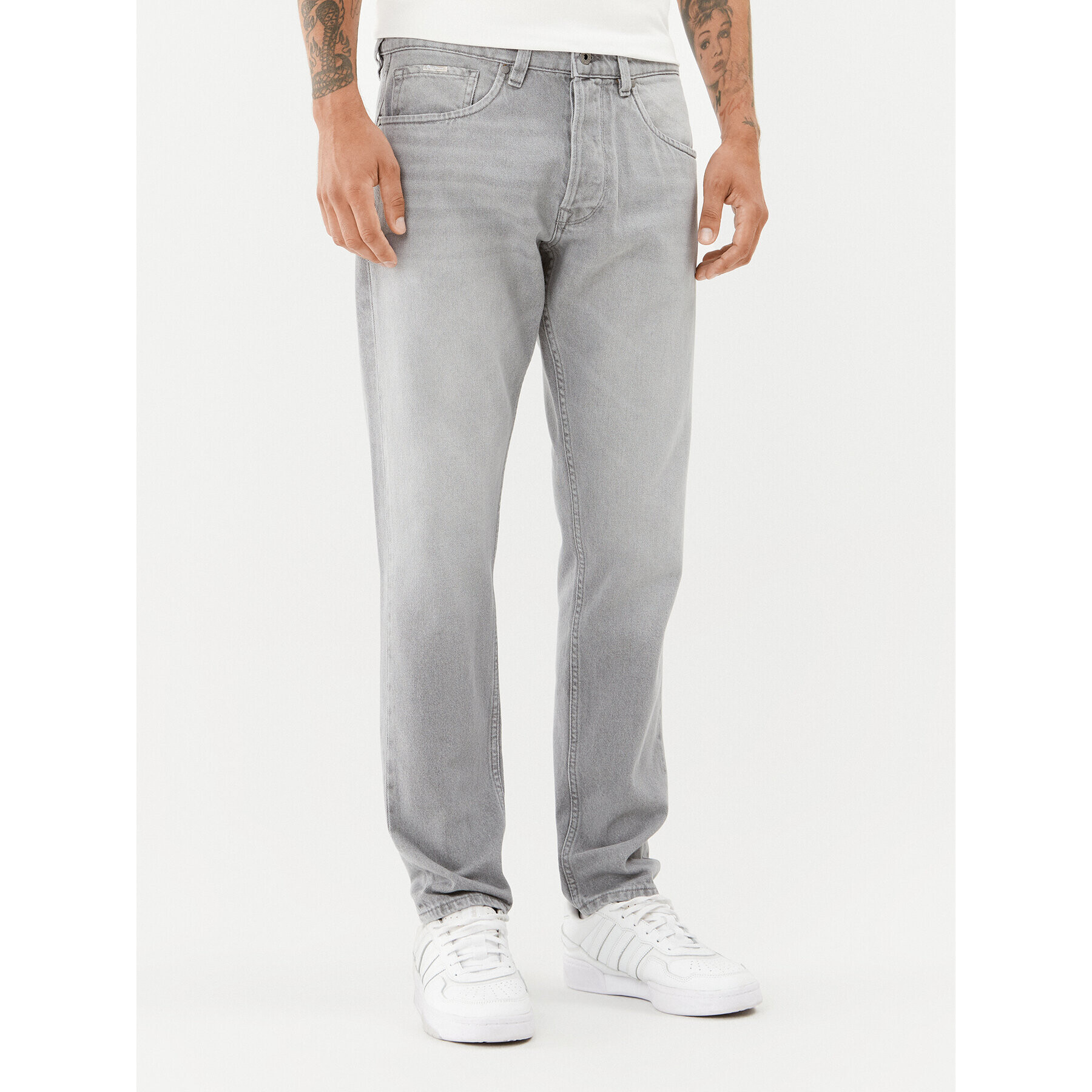 Pepe Jeans Дънки Callen PM206812 Сив Relaxed Fit - Pepit.bg