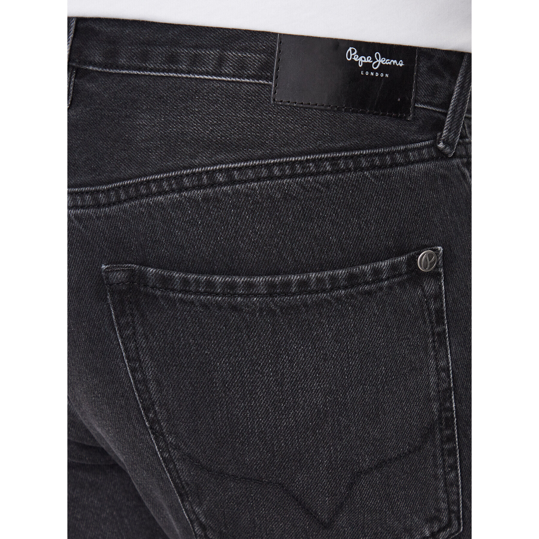 Pepe Jeans Дънки Callen PM206812XF9 Черен Relaxed Fit - Pepit.bg