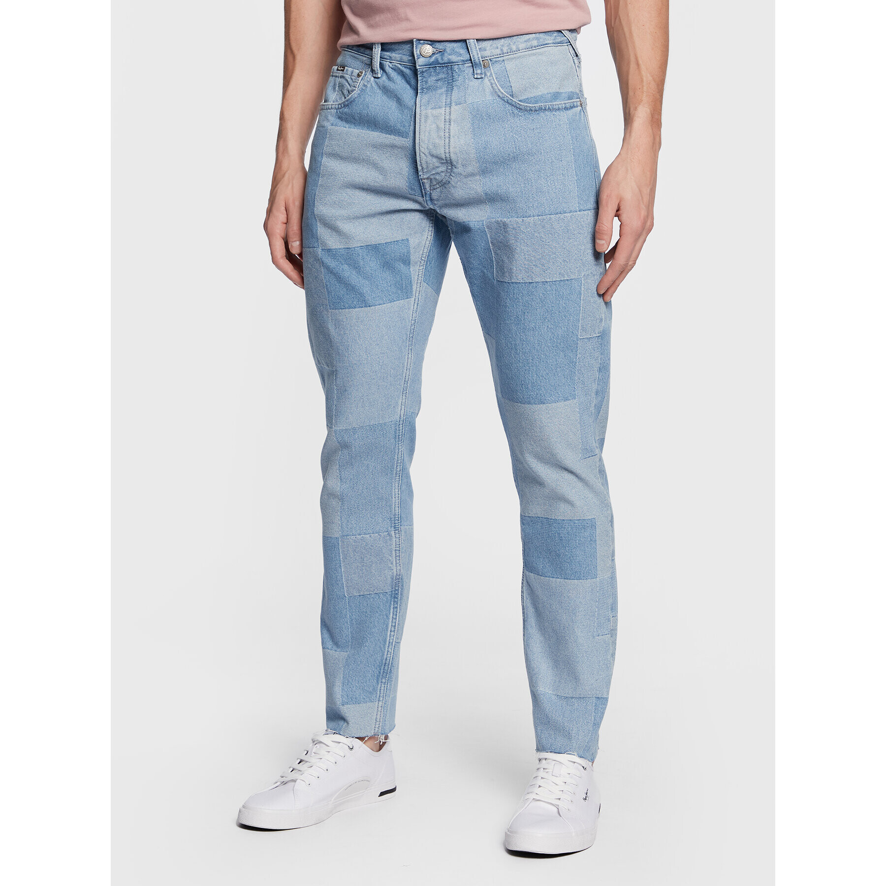 Pepe Jeans Дънки Callen Weave PM206815 Син Relaxed Fit - Pepit.bg