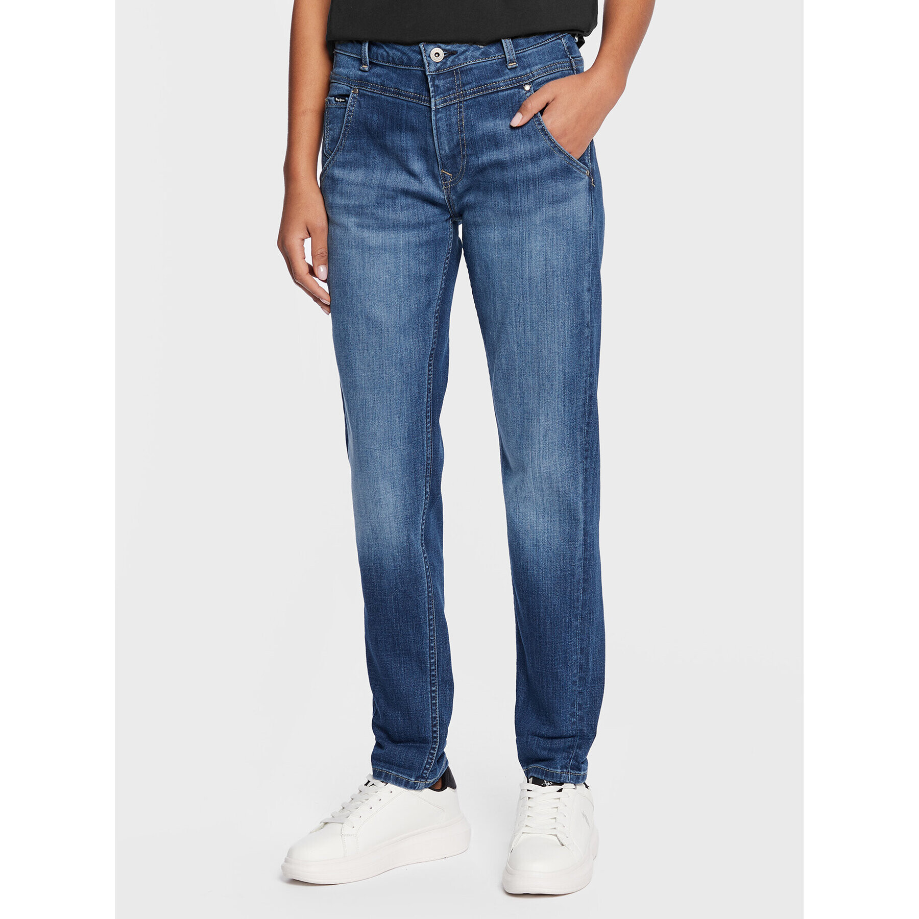 Pepe Jeans Дънки Carey PL204178 Син Relaxed Fit - Pepit.bg