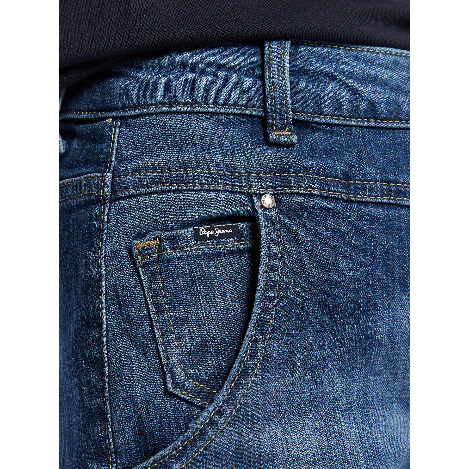 Pepe Jeans Дънки Carey PL204178 Син Relaxed Fit - Pepit.bg