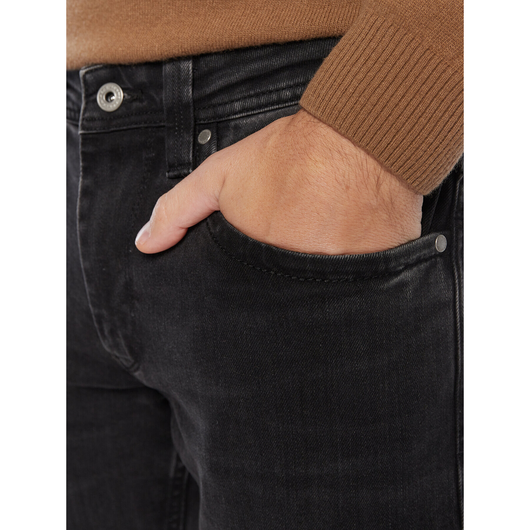 Pepe Jeans Дънки Cash PM206318 Черен Regular Fit - Pepit.bg
