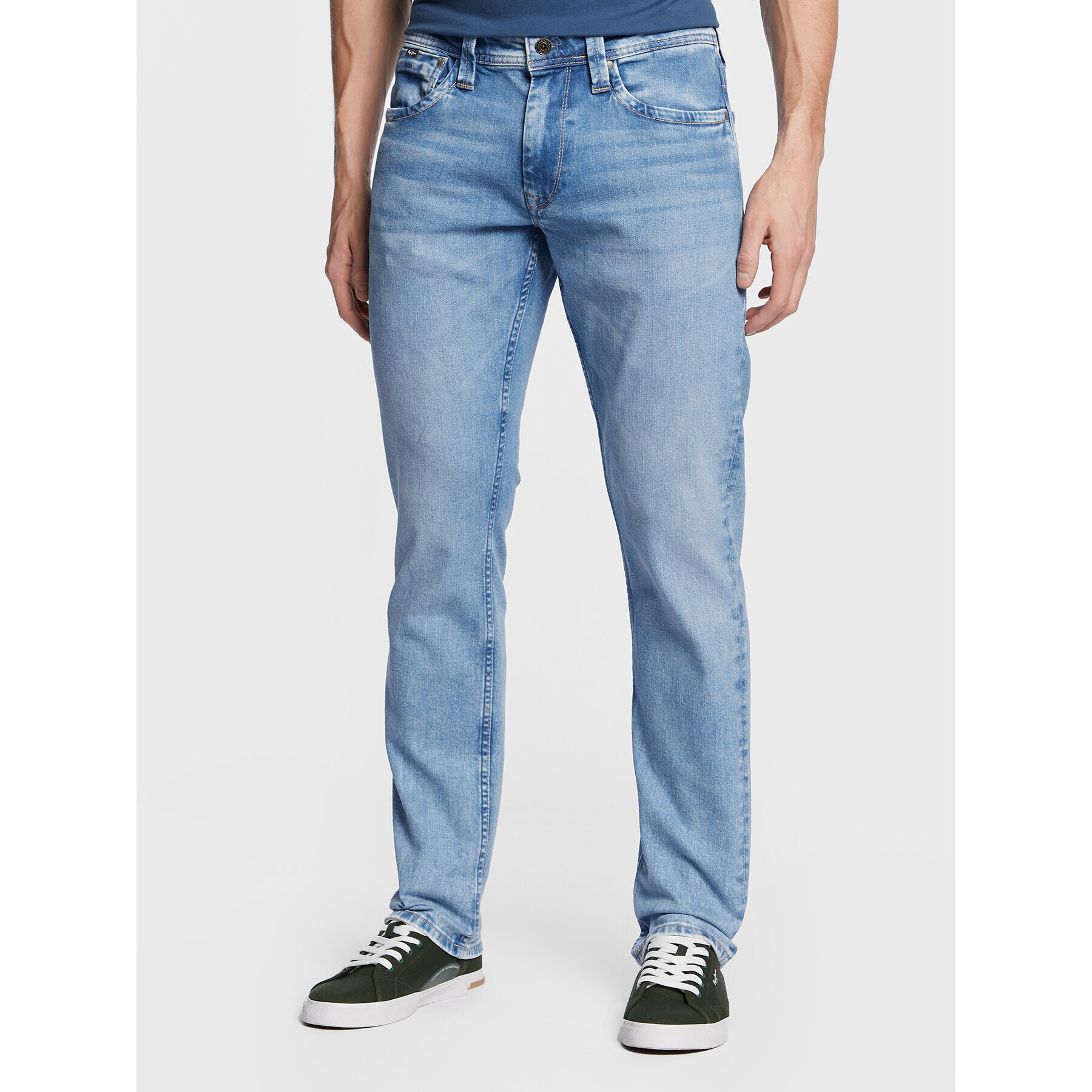 Pepe Jeans Дънки Cash PM206318 Син Regular Fit - Pepit.bg
