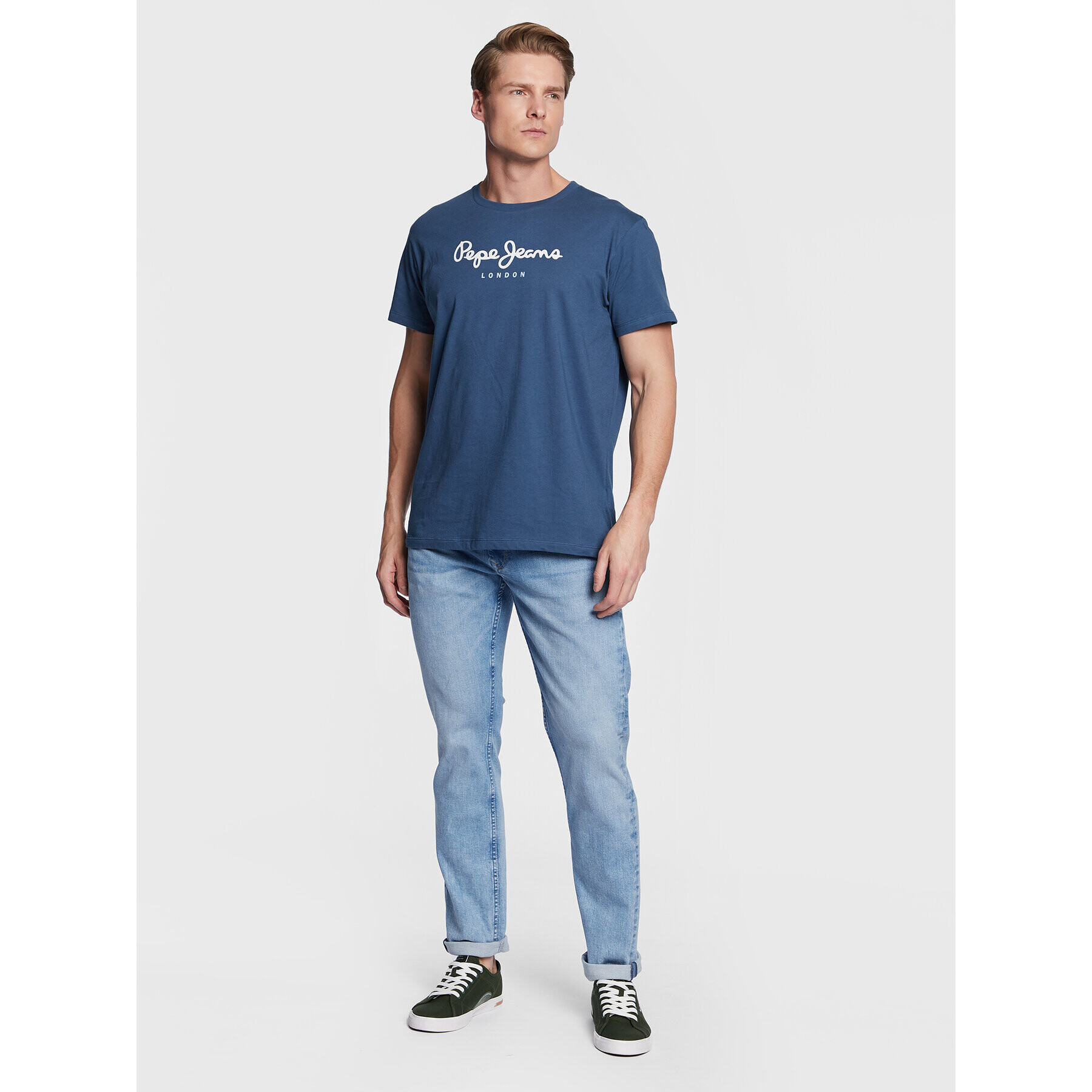 Pepe Jeans Дънки Cash PM206318 Син Regular Fit - Pepit.bg
