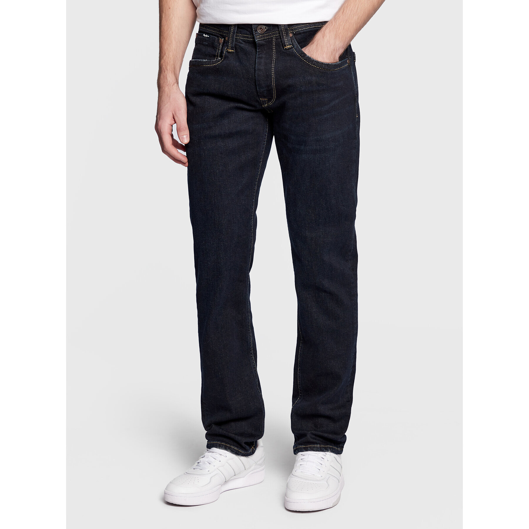 Pepe Jeans Дънки Cash PM206318 Тъмносин Regular Fit - Pepit.bg